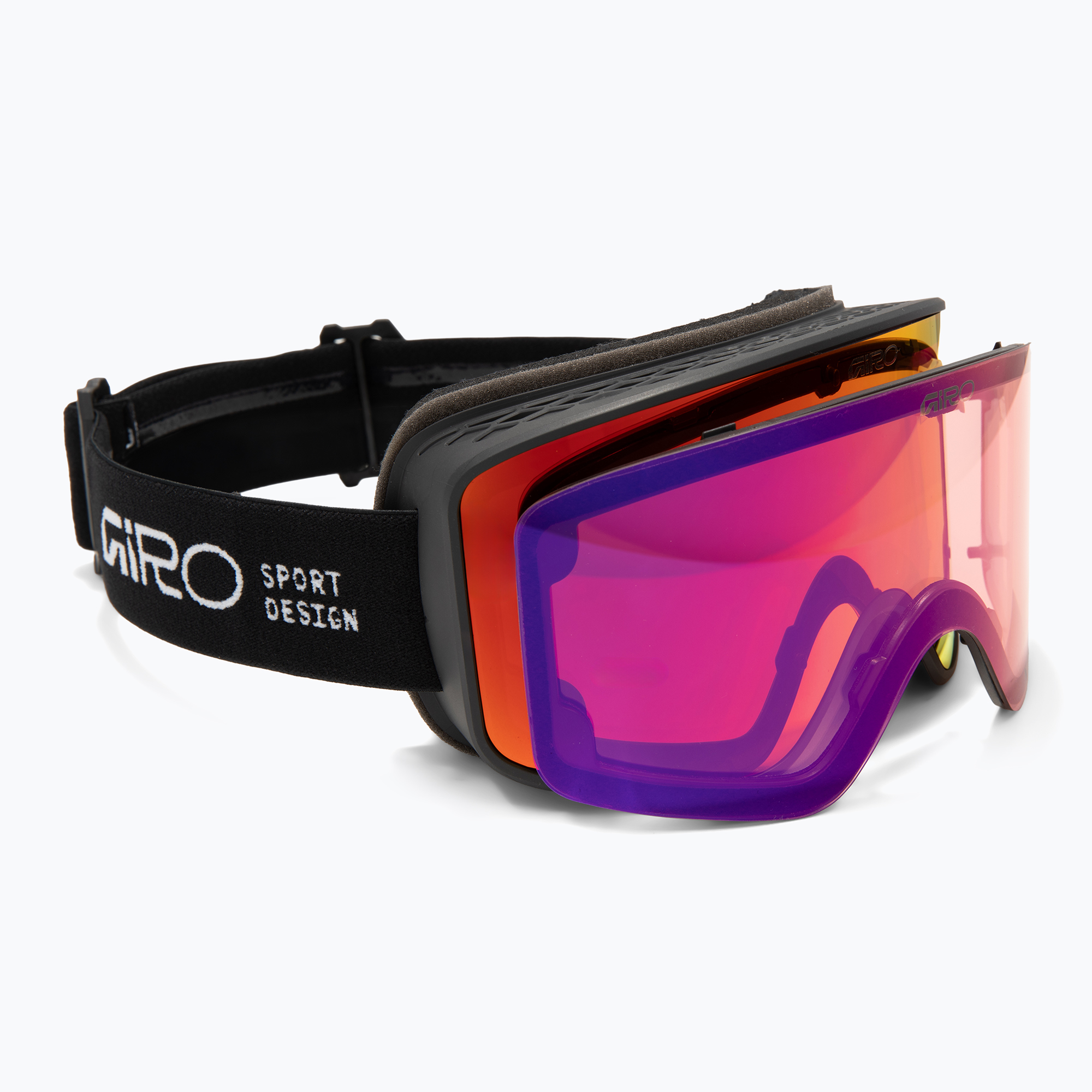 Скиорски очила Giro Method black stacked/vivid ember/vivid infrared