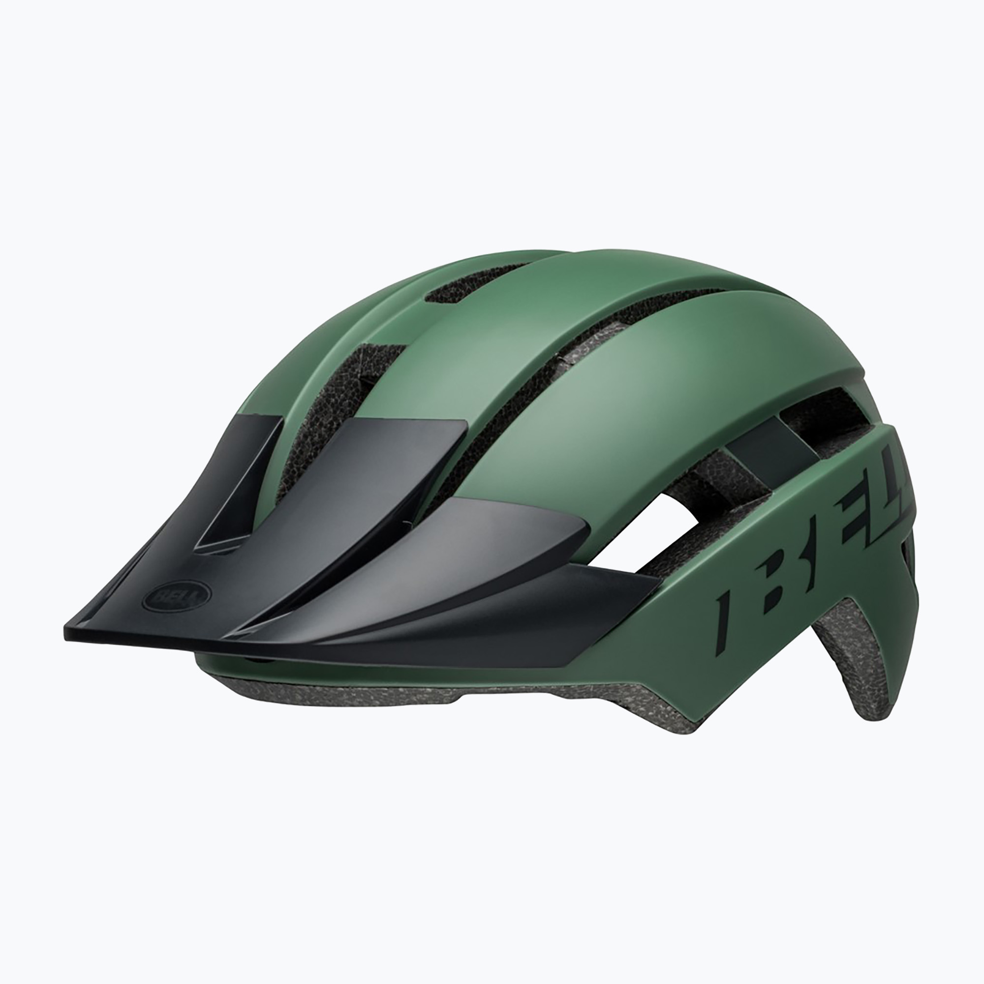 Bell Sidetrack II matte green children's bike helmet (47-54 cm)