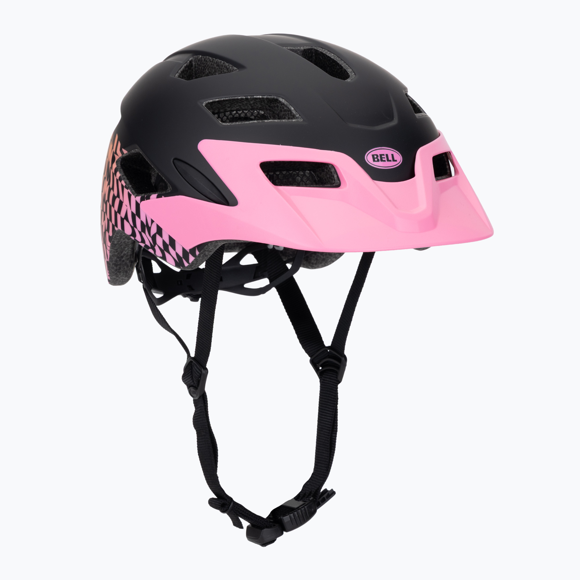 Cască de ciclism pentru copii Bell Sidetrack Jr matte pink