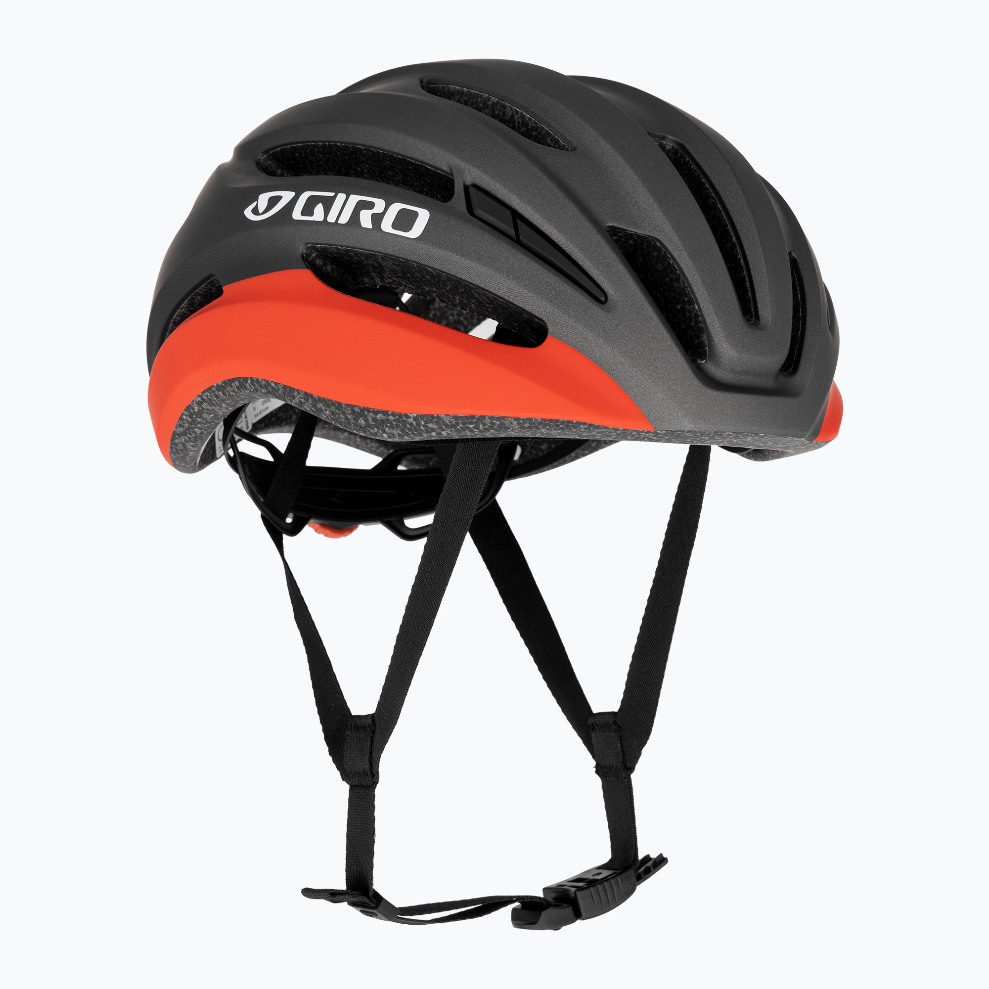 Giro Isode II matte black/red bicycle helmet