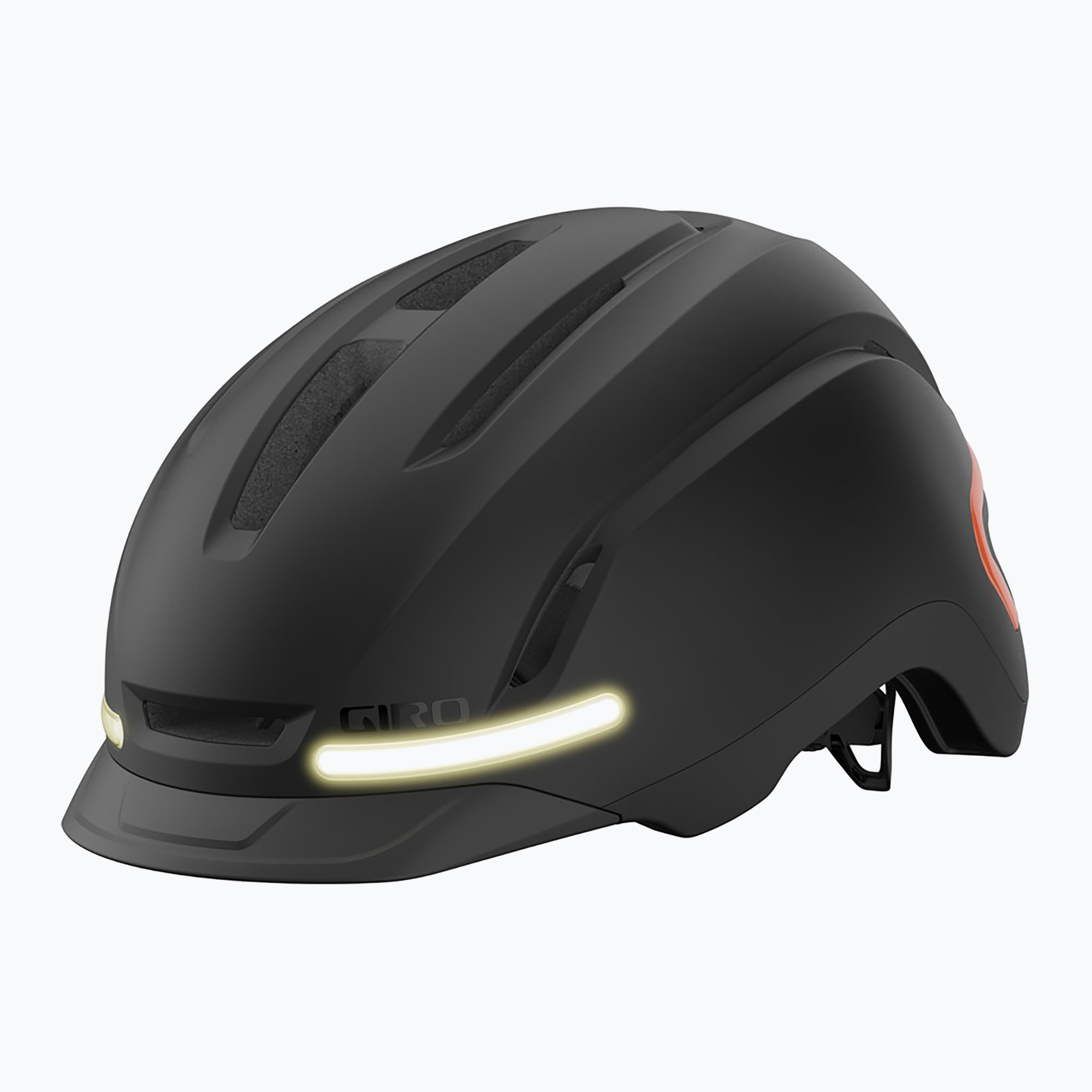 Велосипедна каска Giro Ethos Integrated MIPS LED matte black