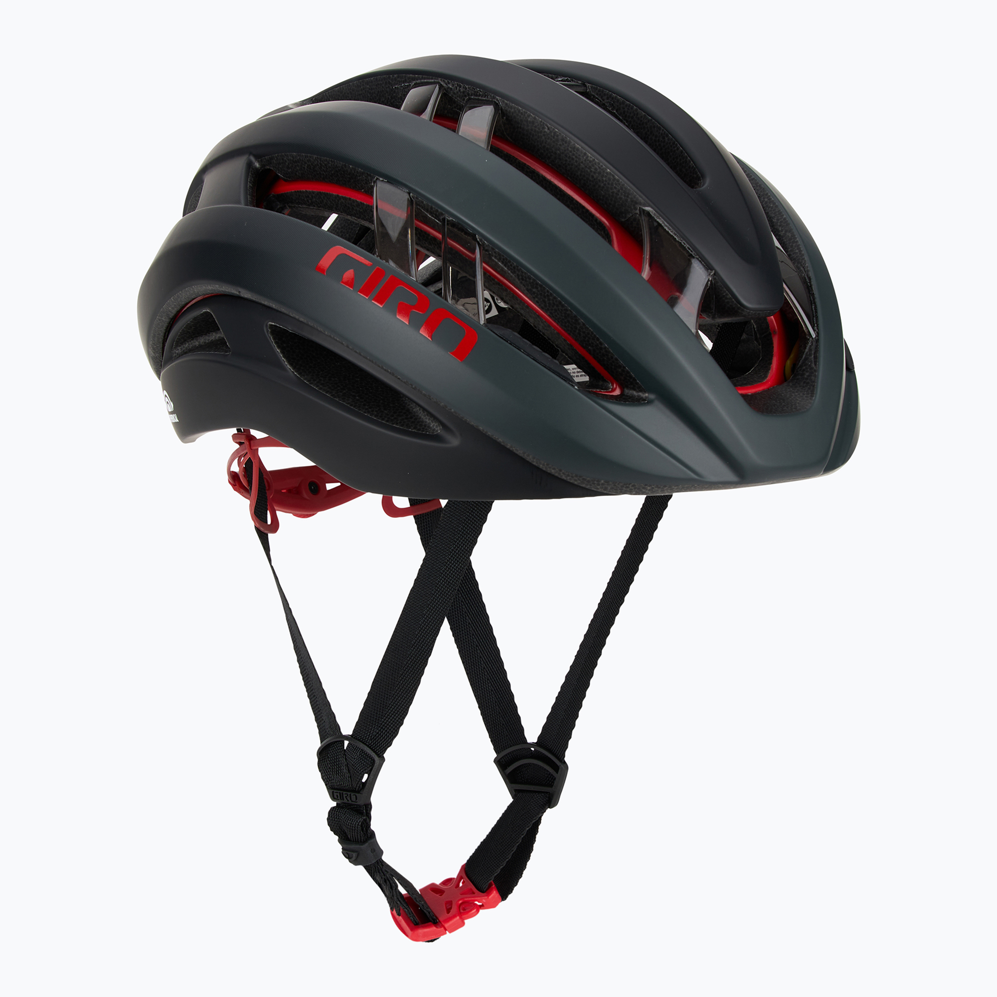 Велосипедна каска Giro Aries Spherical MIPS matte carbon red