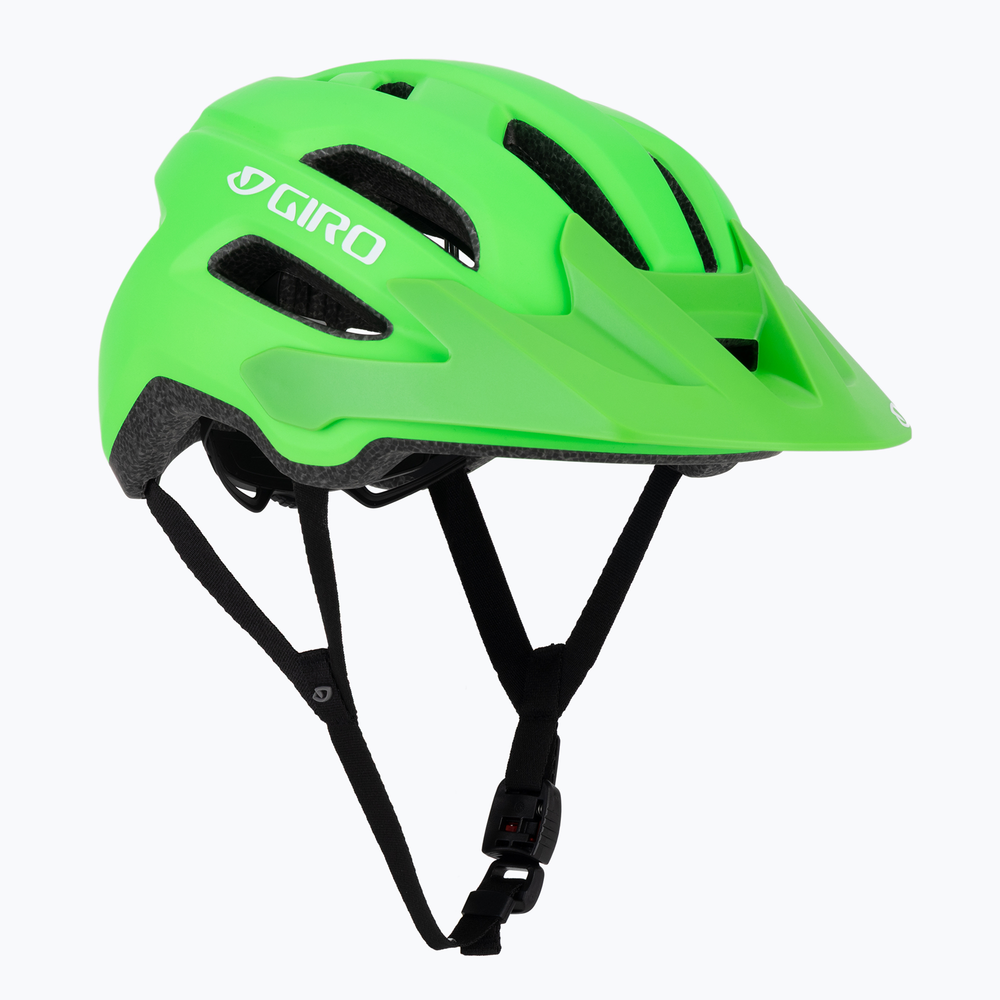 Детска велосипедна каска Giro Fixture II matte bright green
