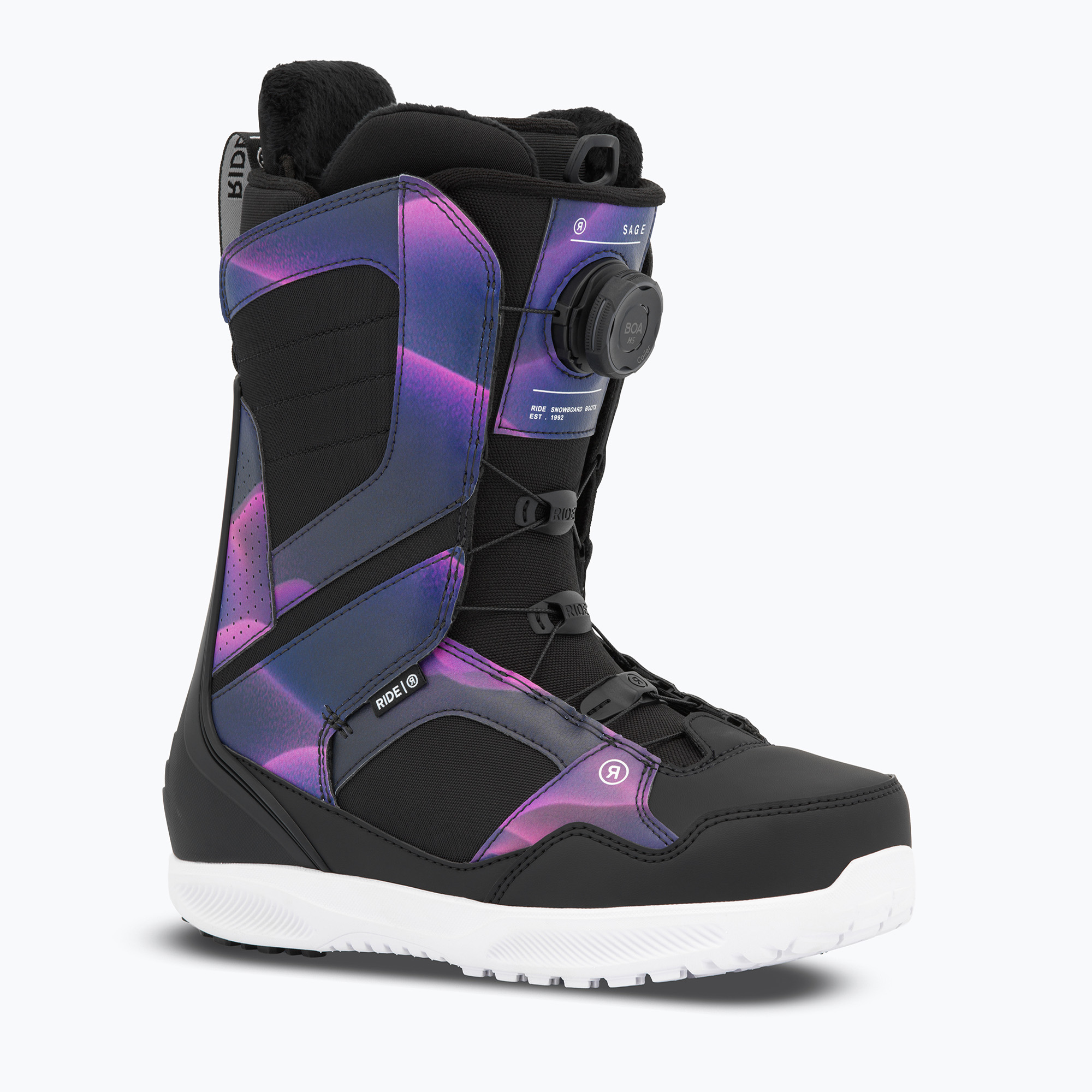 Дамски сноуборд обувки RIDE Sage W purple