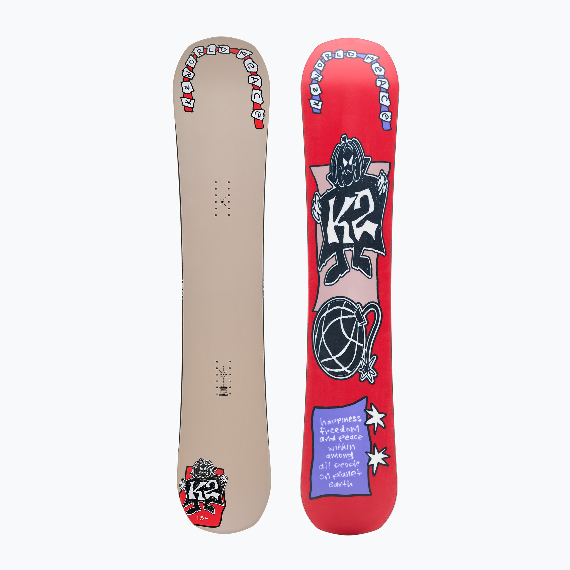 Мъжка сноуборд дъска K2 World Peace