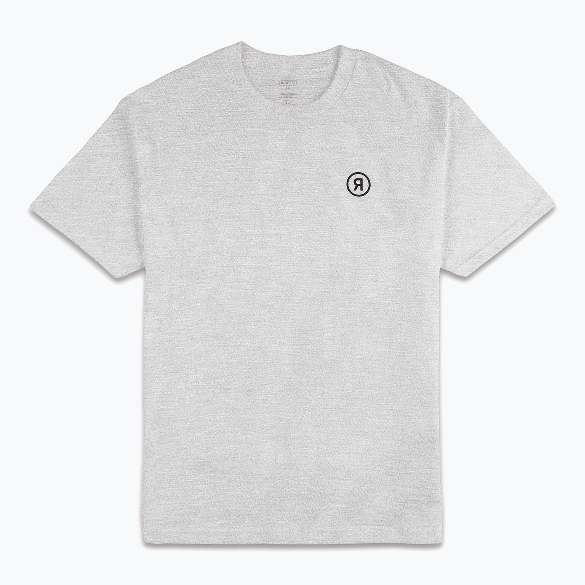 Мъжка тениска RIDE Logo Tee heather grey