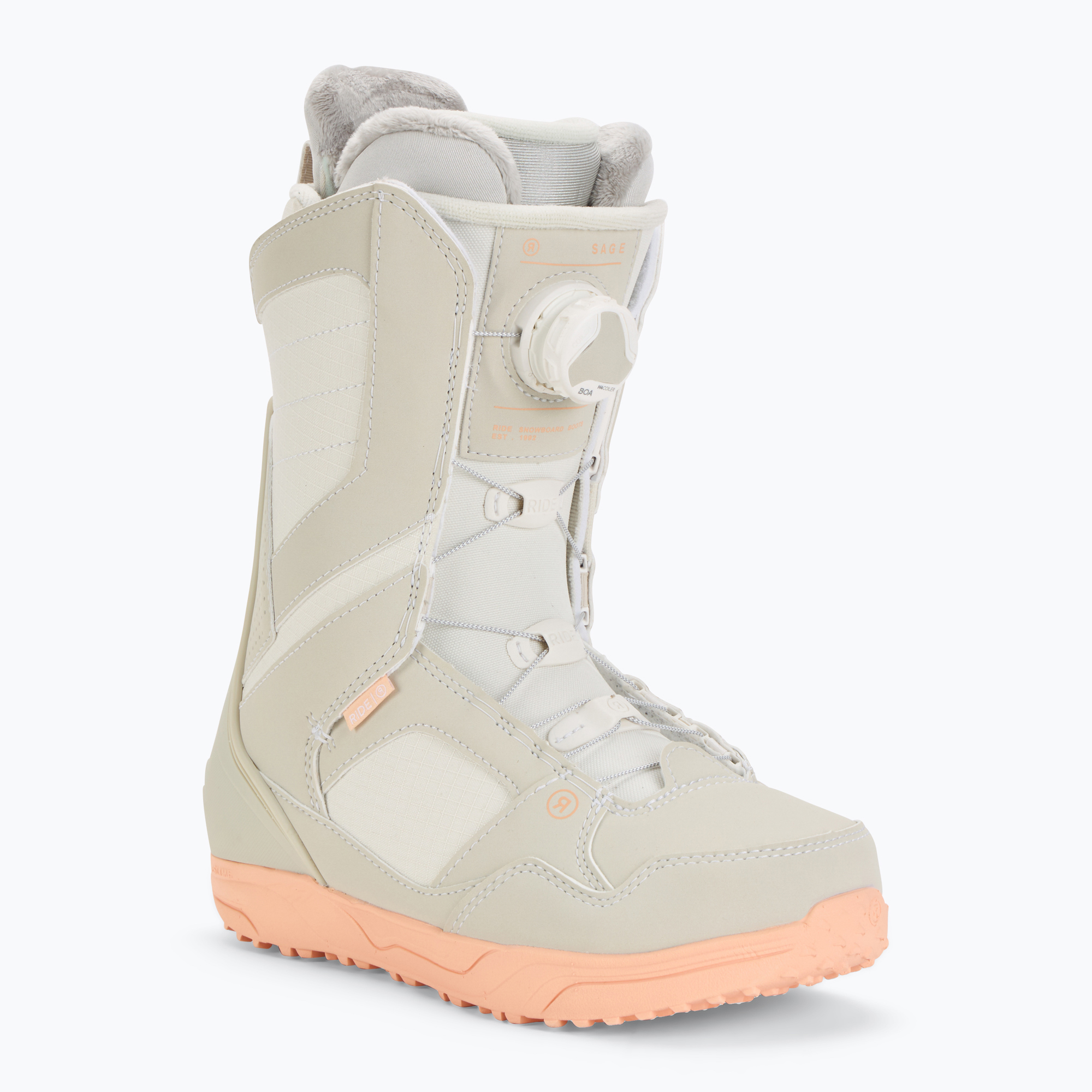 Scarponi da snowboard da donna RIDE Sage tan (40 (8.5 US)) (Sage W 12H2016.1.6.)