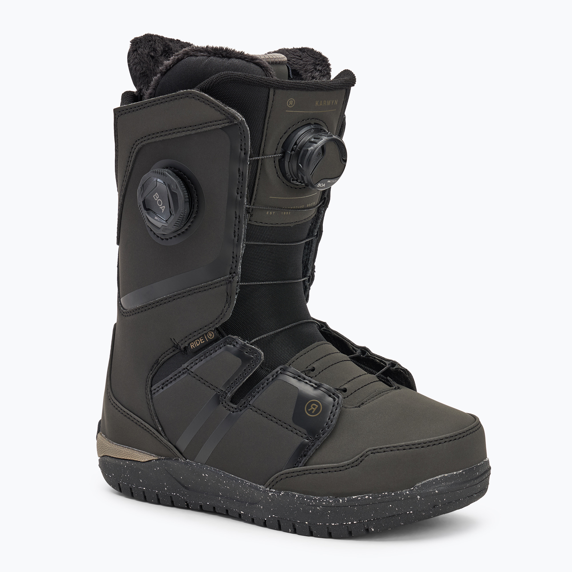 Women's snowboard boots RIDE Karmyn Zonal black (38 (7 US))