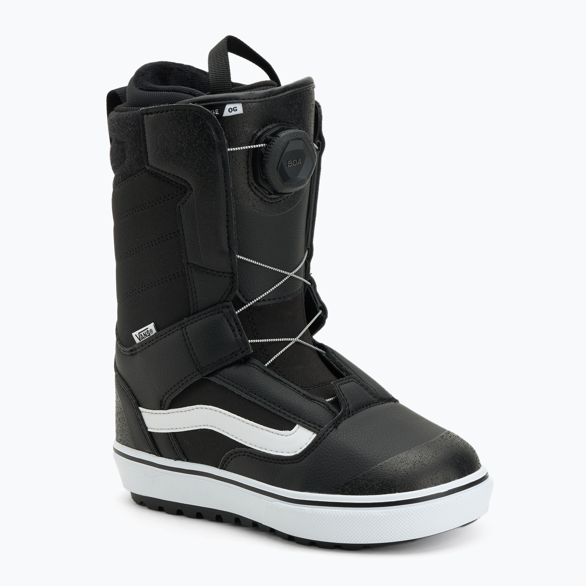 Detské topánky na snowboard Vans Juvie OG black/white (Juvie OG VN0A4UVUBA21)