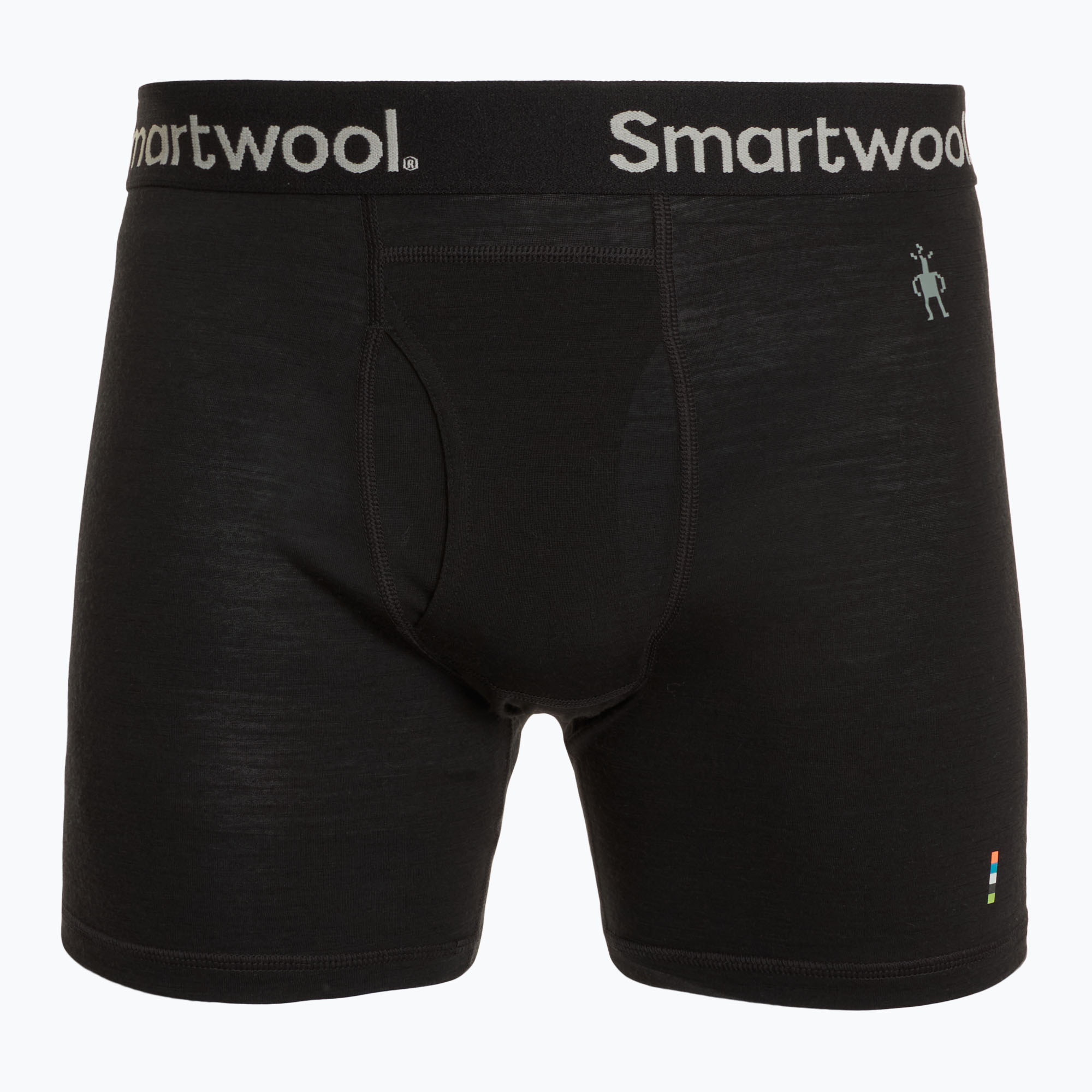 Мъжки боксерки Smartwool Merino Boxer Brief термо боксерки черни