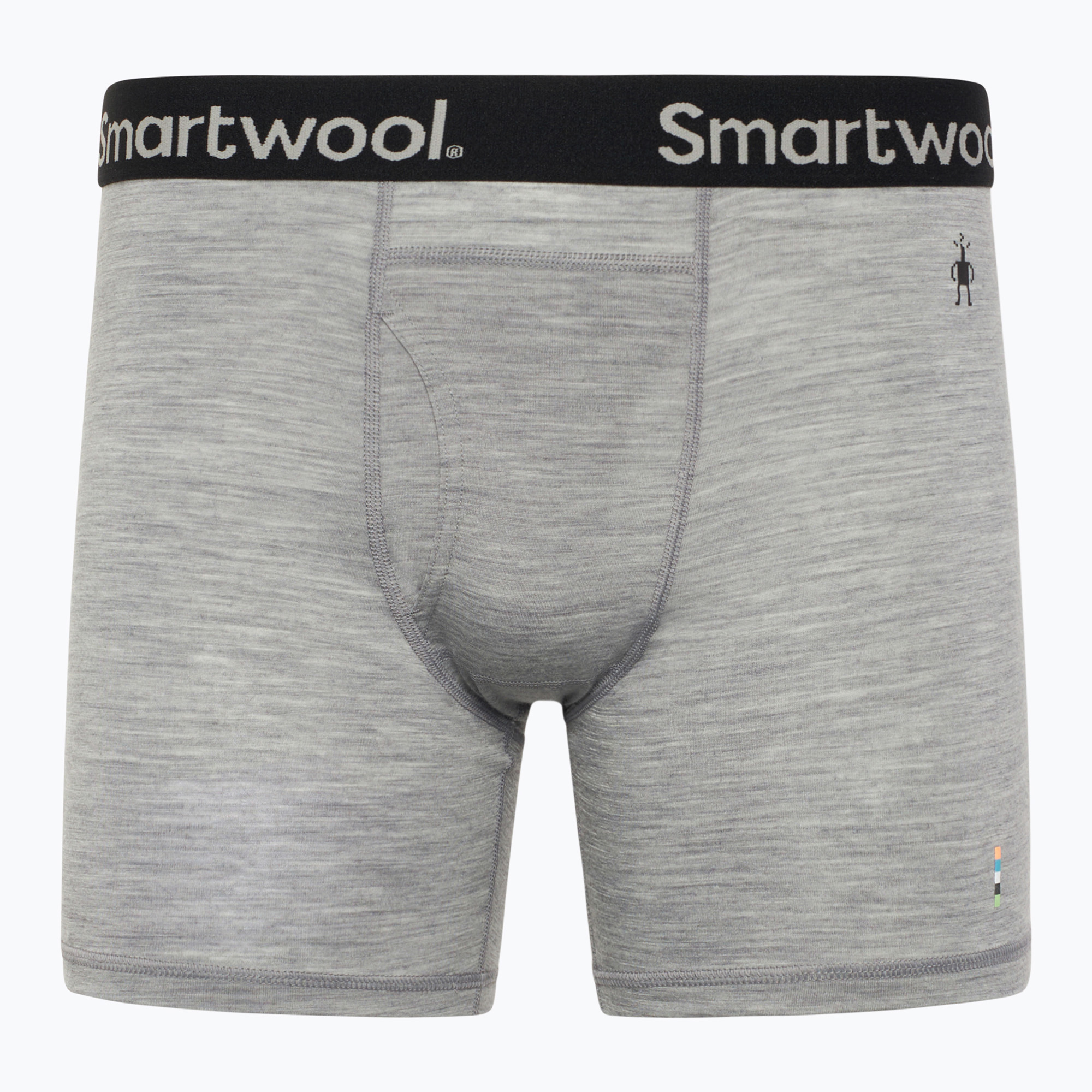 Мъжки термо боксерки Smartwool Merino Boxer Brief light grey heather