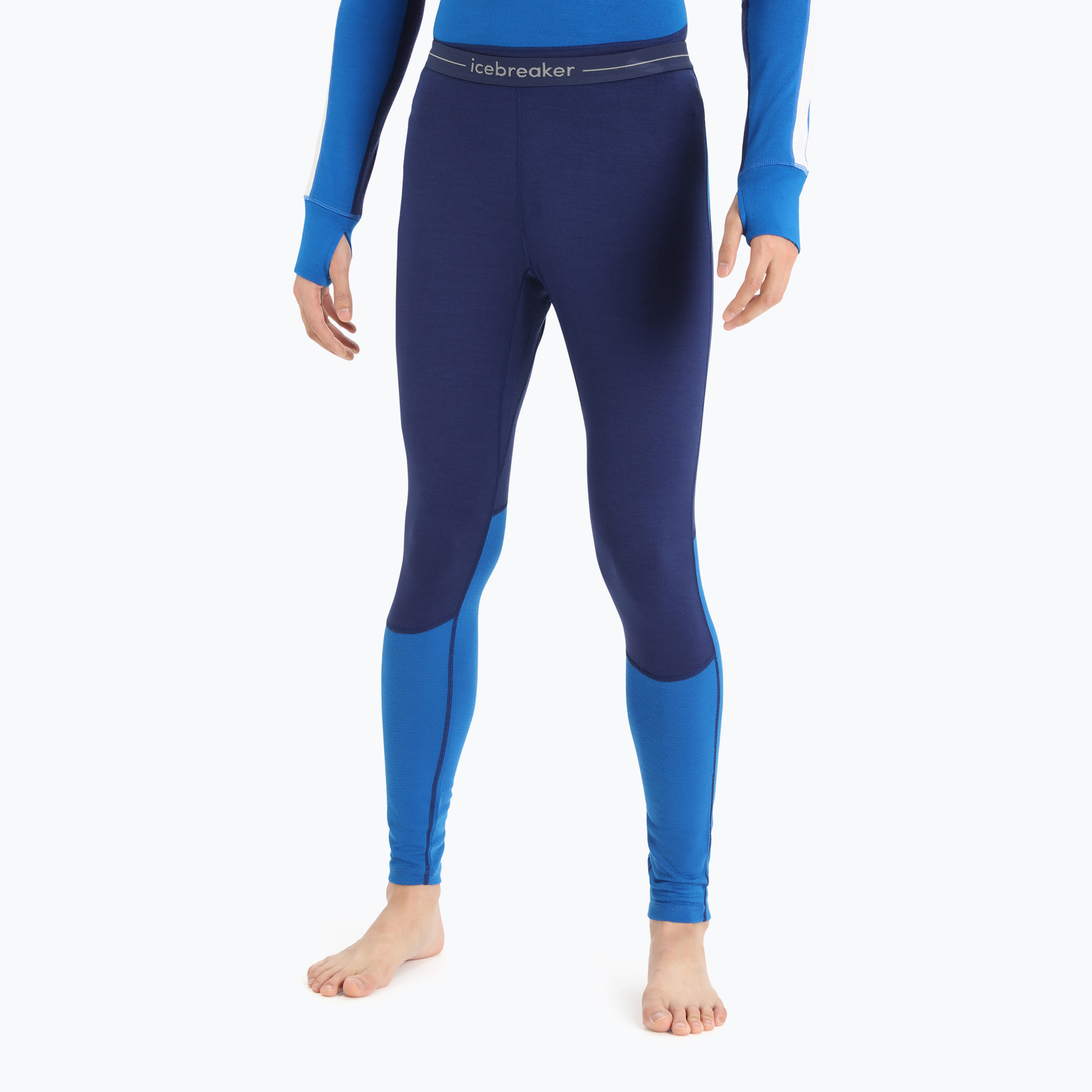 Pánske termo nohavice Icebreaker ZoneKnit 260 400 navy blue IB0A56HG5971 (ZoneKnit 260 IB0A56HG5971)