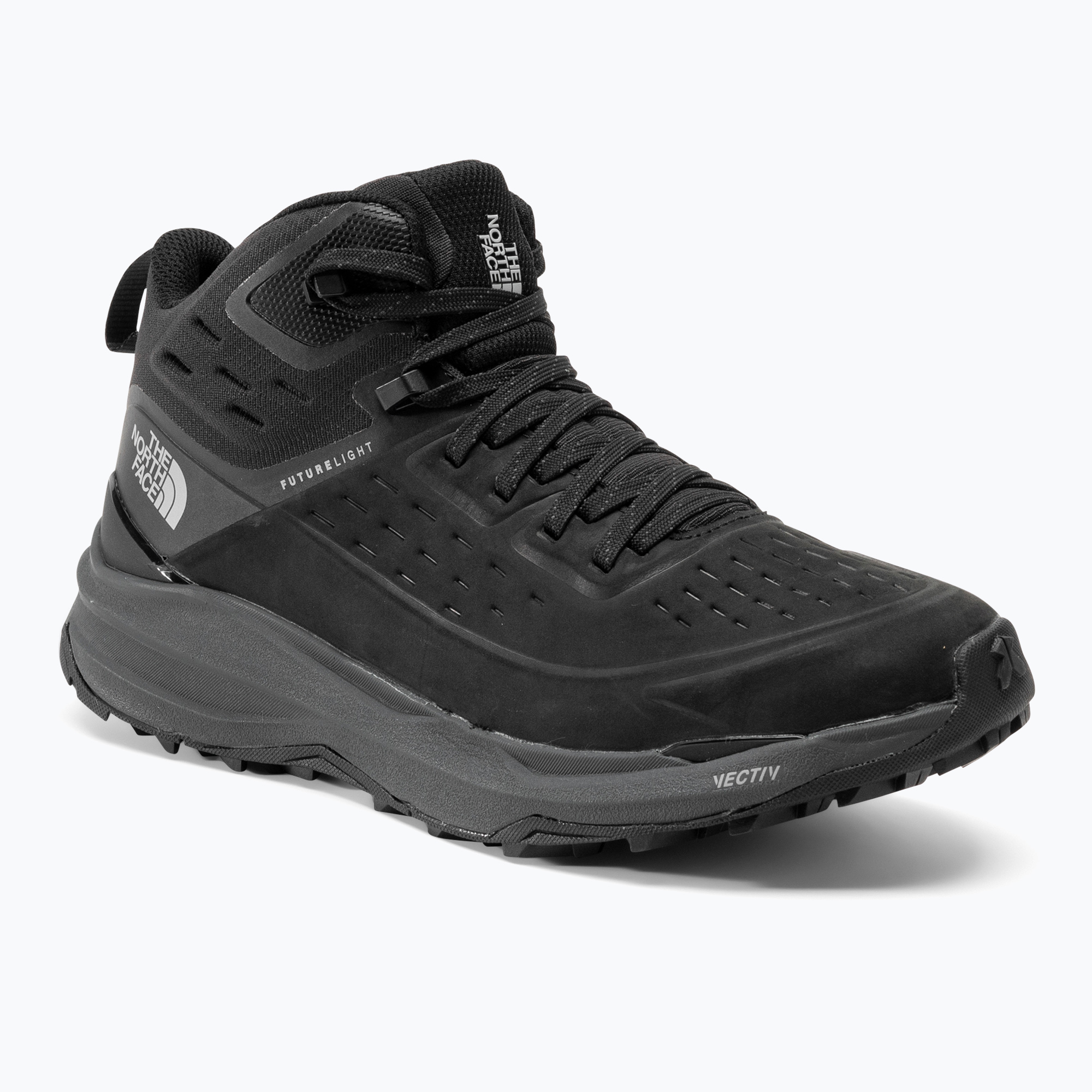 Buty turystyczne męskie The North Face Vectiv Exploris 2 Mid Futurelight Leather black/vanadis grey 