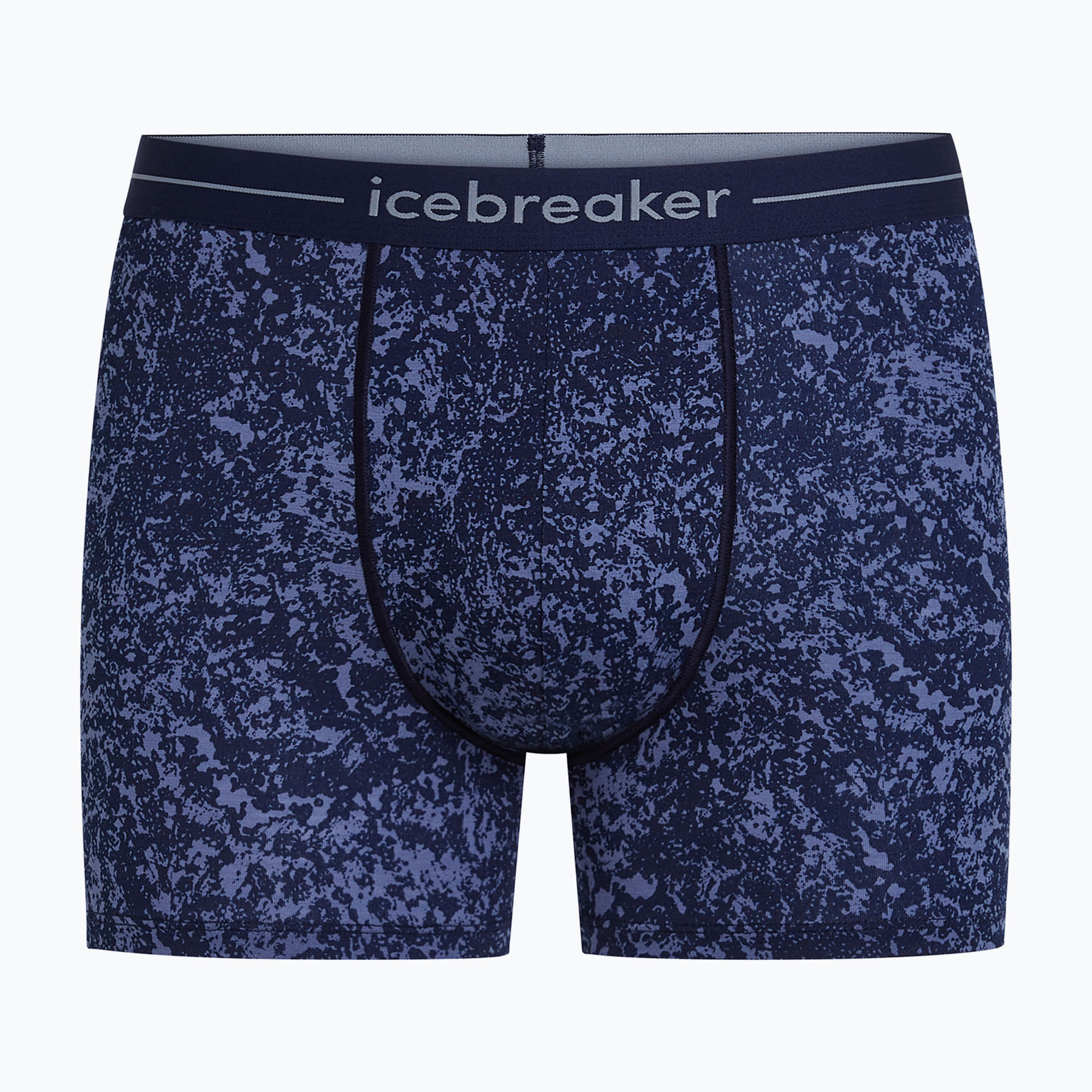 Boxeri termoactivi pentru bărbați Icebreaker Merino 150 Anatomica Moss Bloom midnight navy/aop