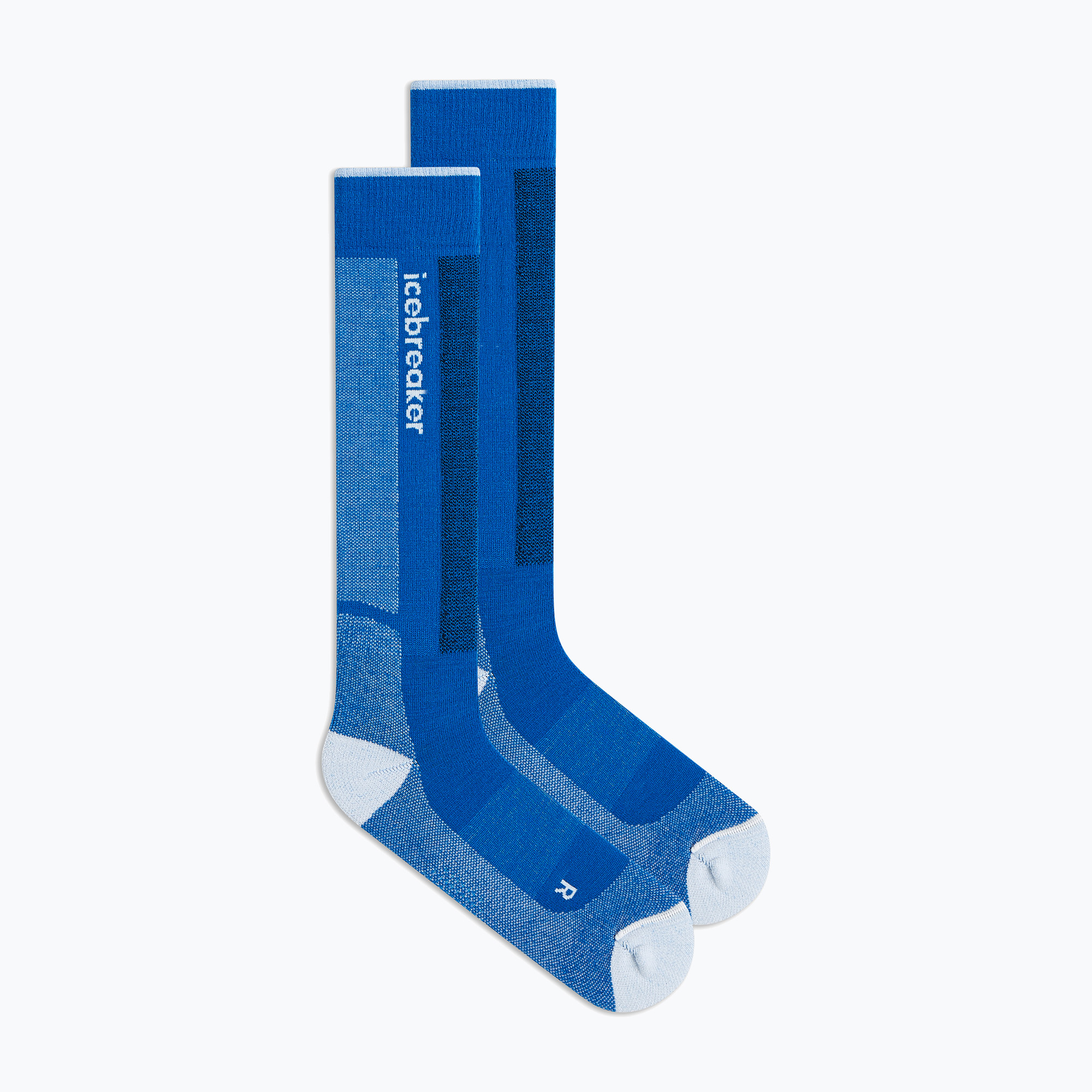 Șosete de schi pentru bărbați Icebreaker Merino Ski  lazuri/snow/midnavy