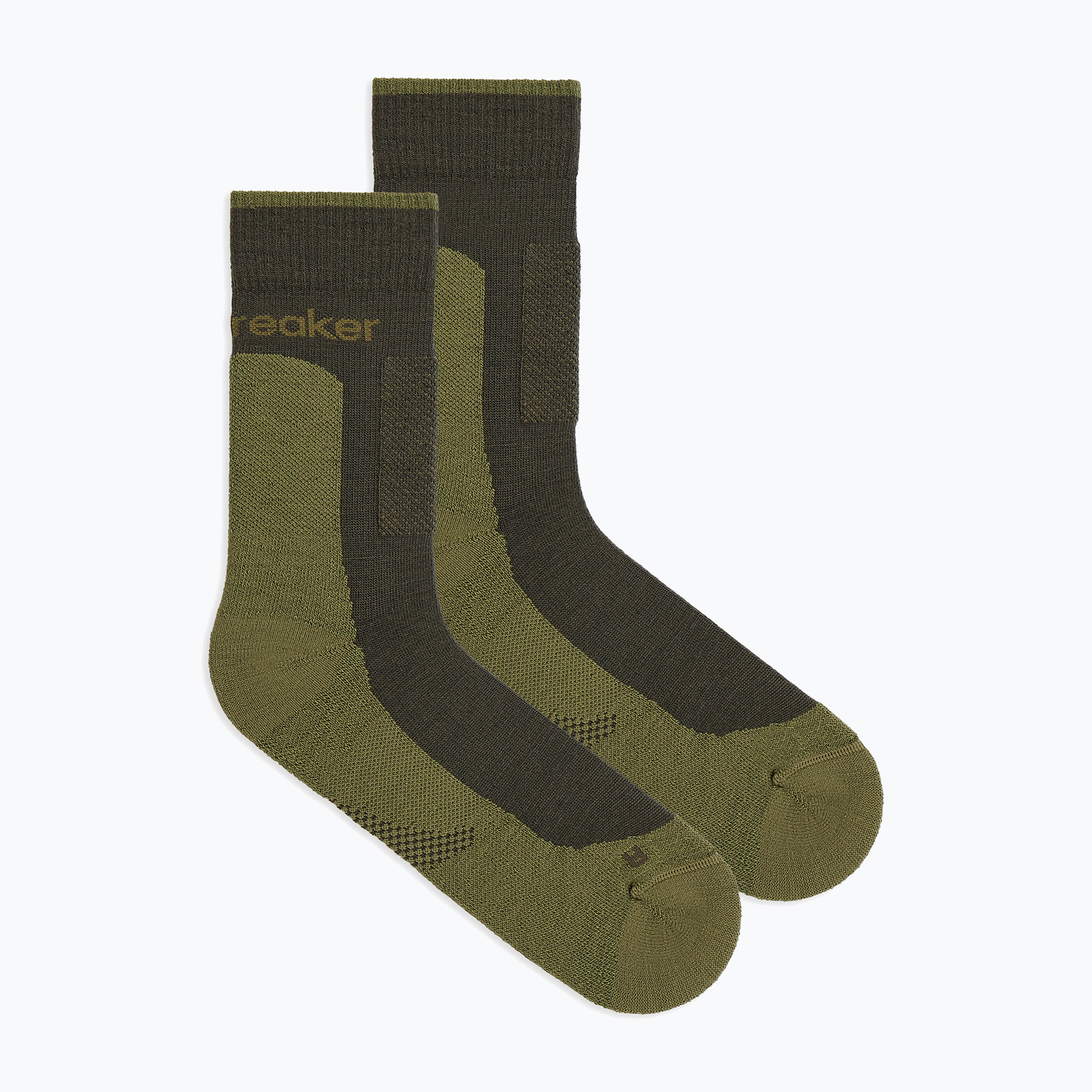 Skarpety męskie Icebreaker Merino Hike+ Medium Crew dark loden/sphagnum 