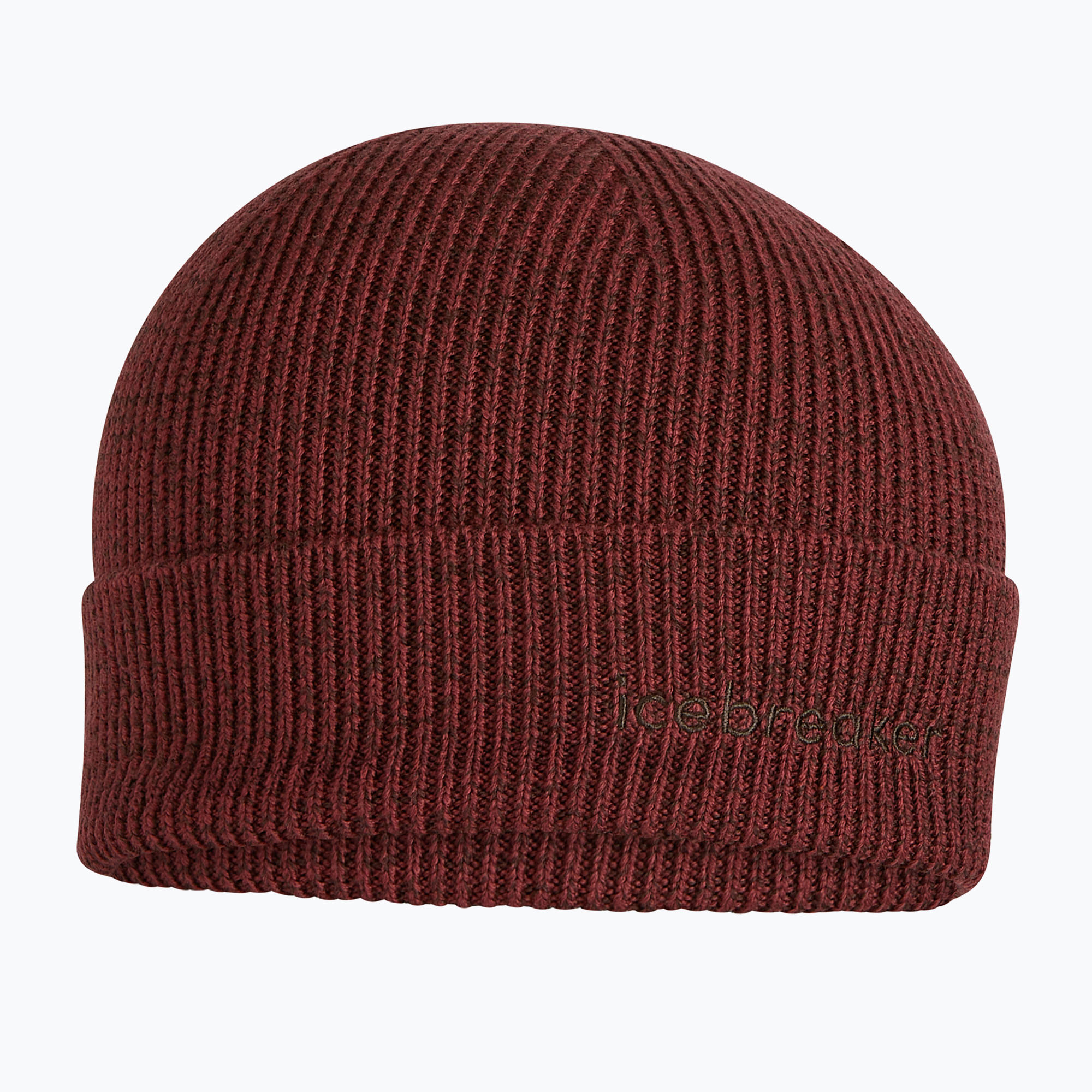 Zimná čiapka icebreaker Merino All Day Toque Beanie port/bittersweet