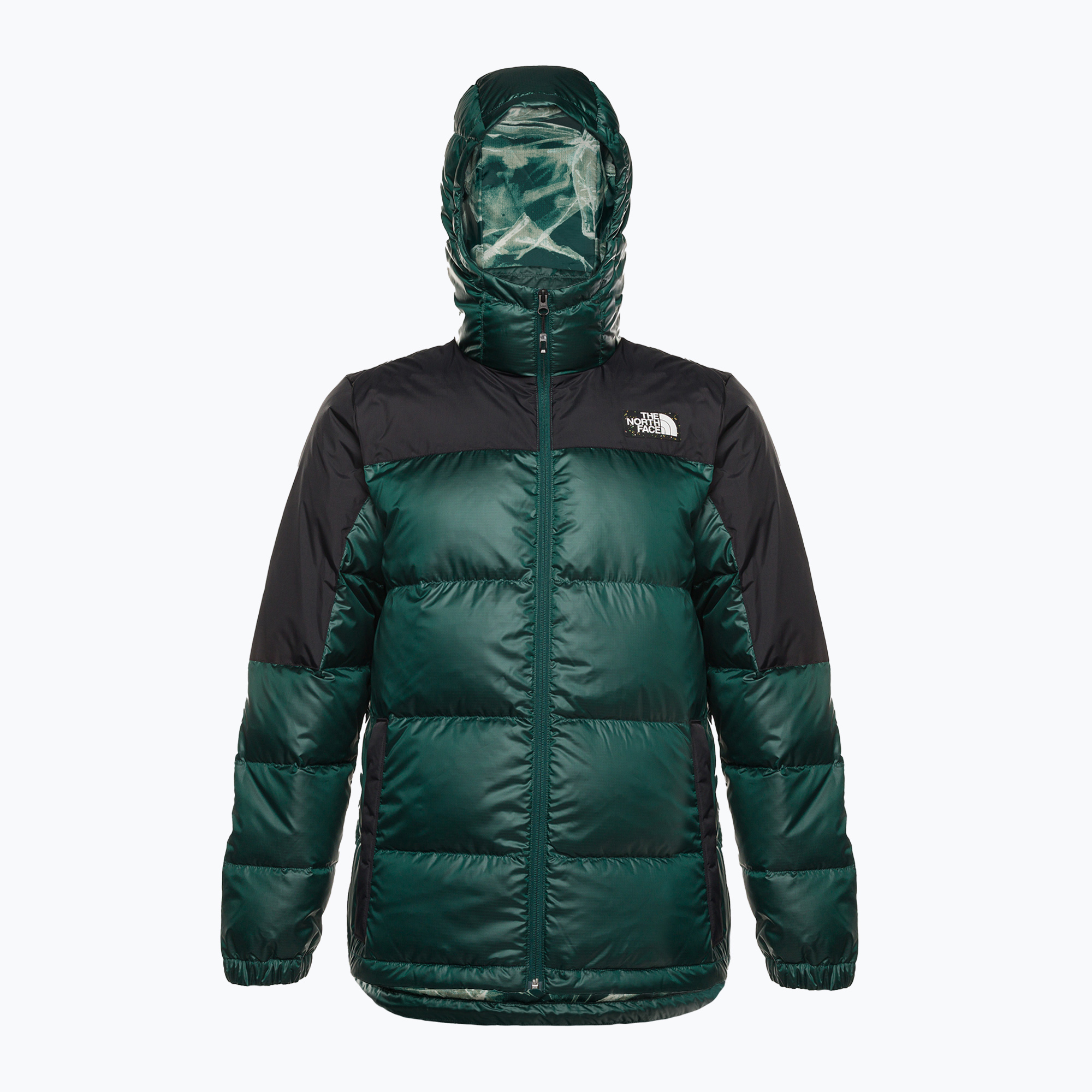 Kurtka puchowa męska The North Face Diablo Recycled Down Hoodie pondorosa green/black 