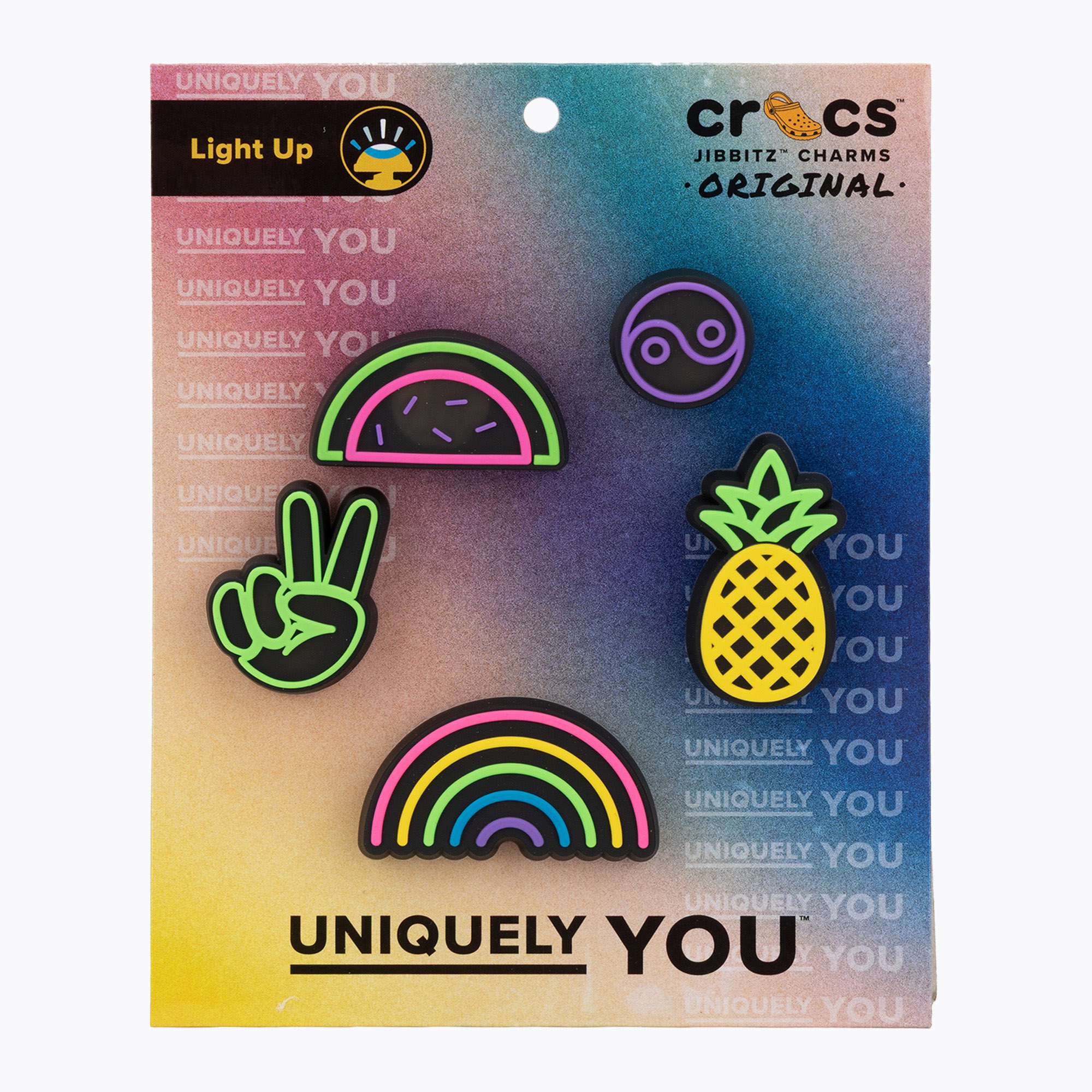 Значки Crocs Lights Up Fun lights up fun 5 pack