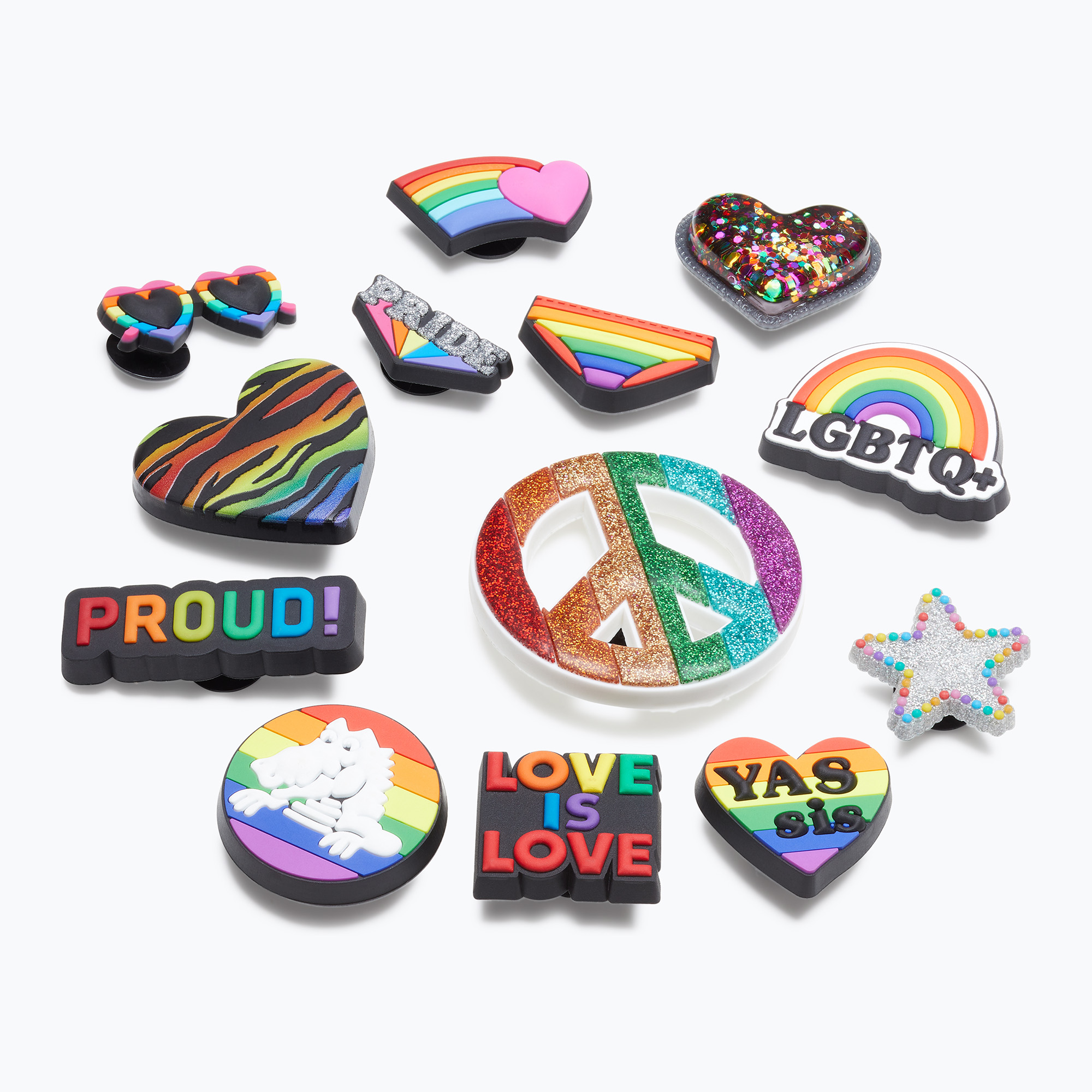 Значки Crocs Love Is Love love is love 13 pack