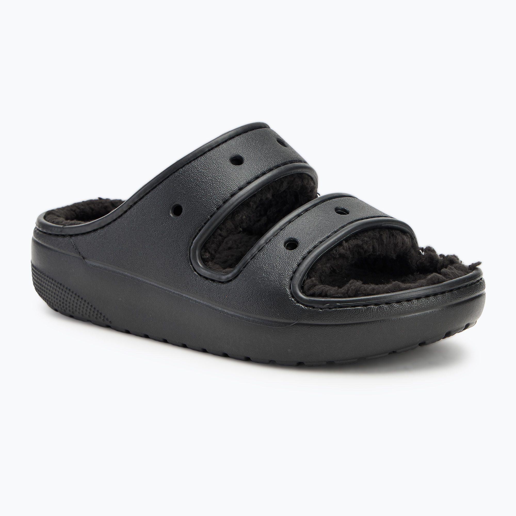 Klapki Crocs Classic Cozzzy Sandal black/black 
