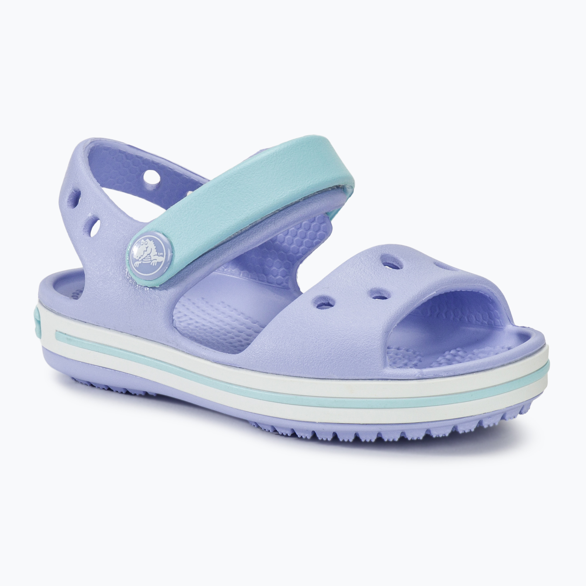 Detské sandále Crocs Crocband Sandal Kids moon jelly (Crocband Sandal Kids 12856-5Q6)