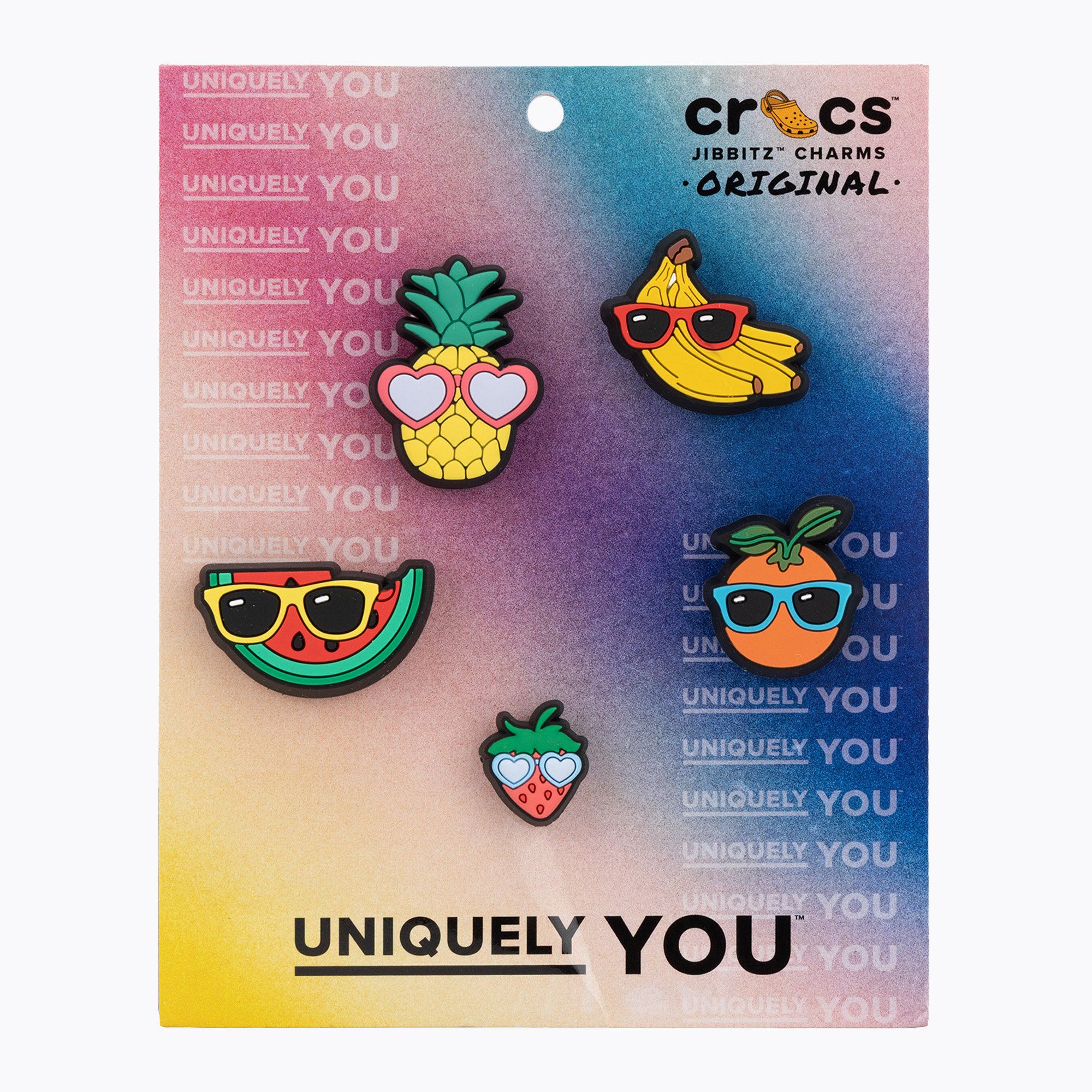 Insigne Crocs Cute Fruit With Sunnies cute fruit with sunnies 5 pack