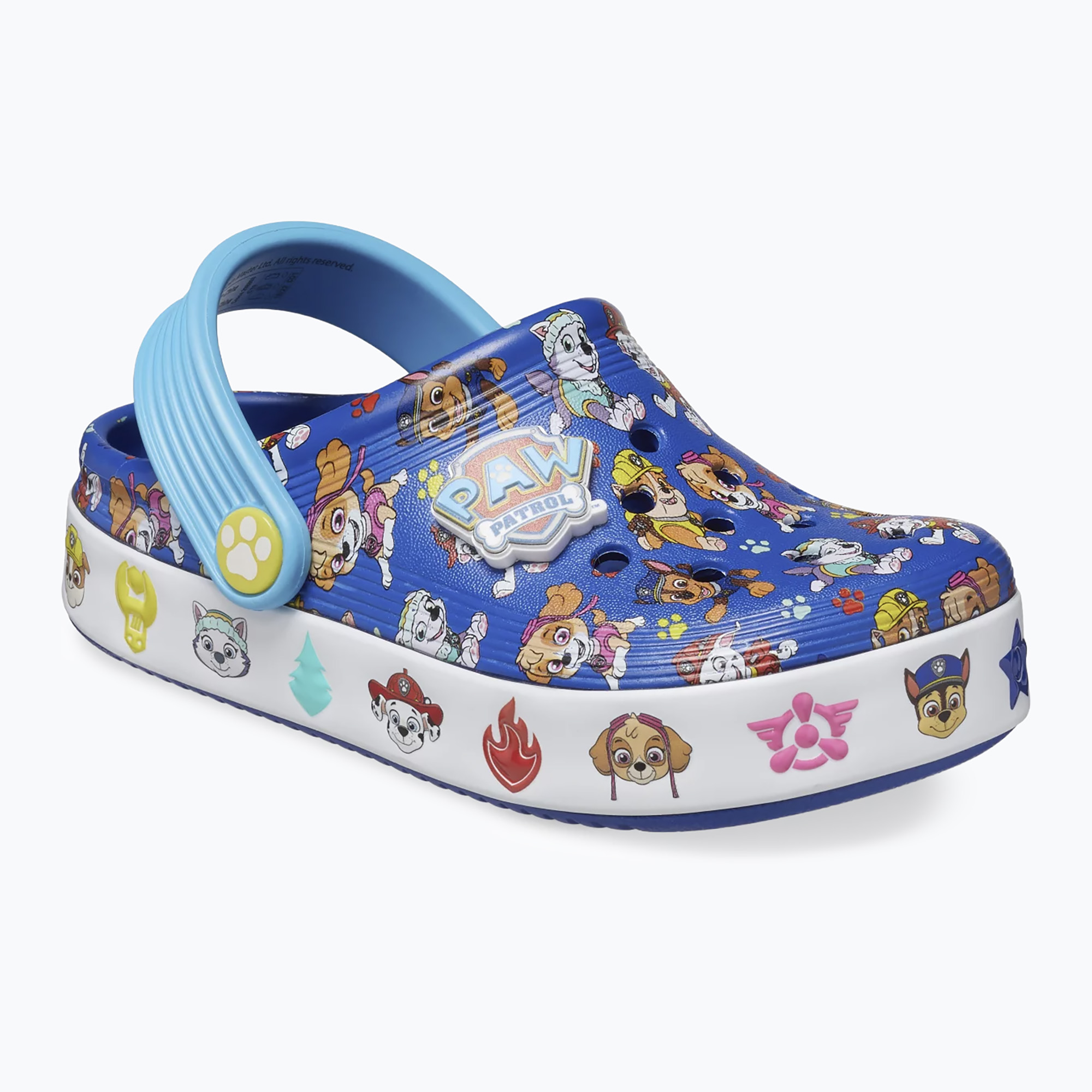 Детски чехли Crocs Paw Patrol Off Court Clog blue