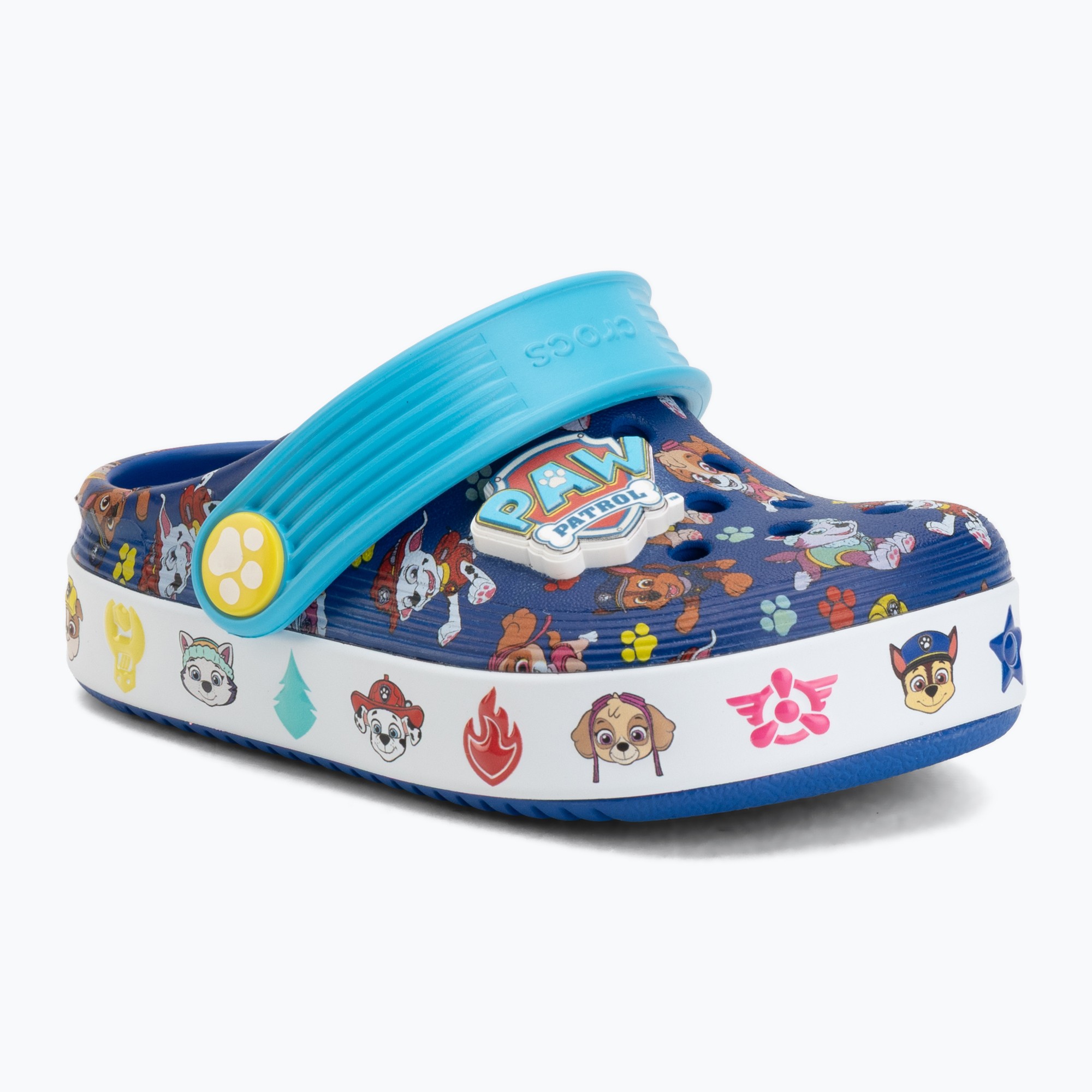Klapki dziecięce Crocs Paw Patrol Off Court Clog blue 