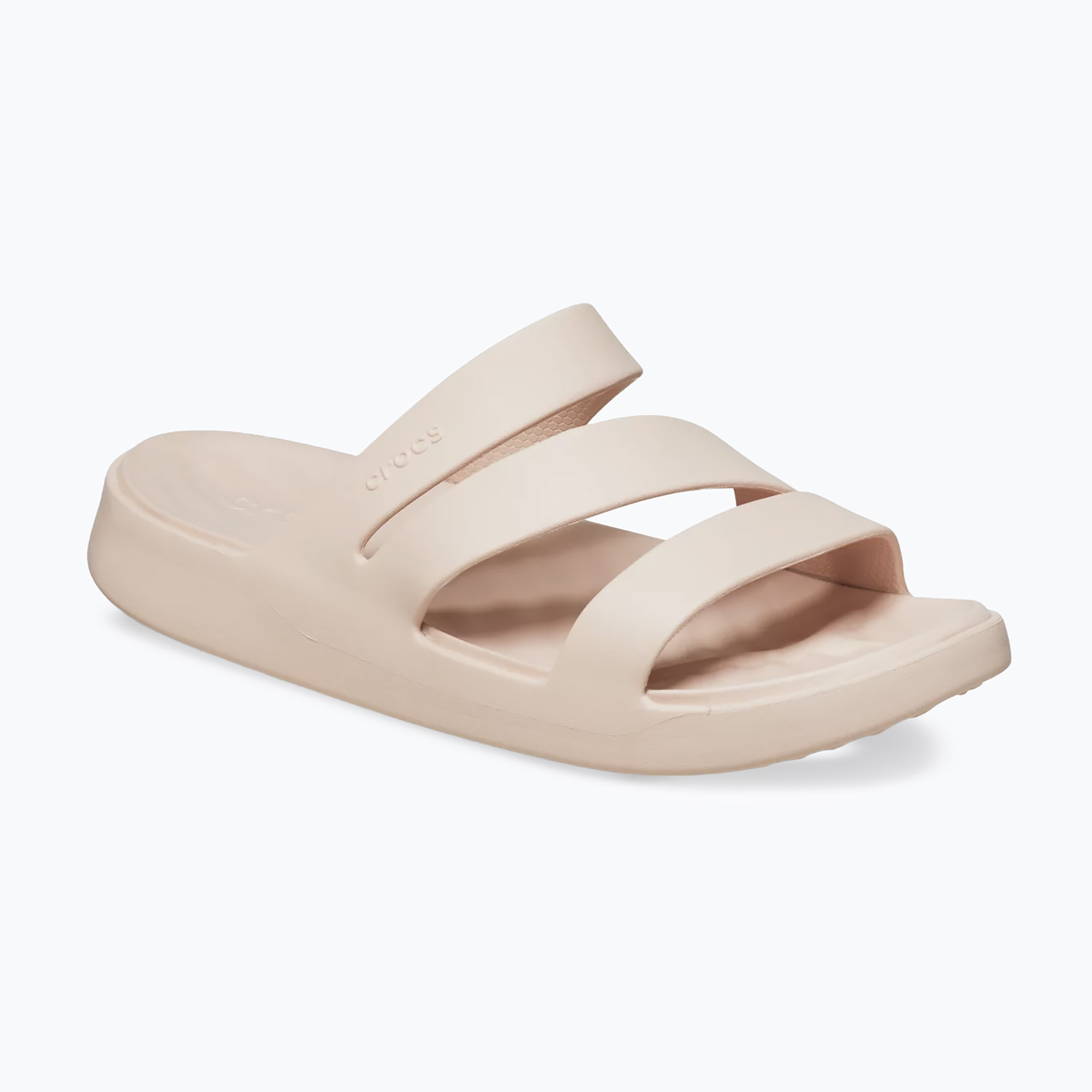 Дамски чехли Crocs Getaway Strappy quartz