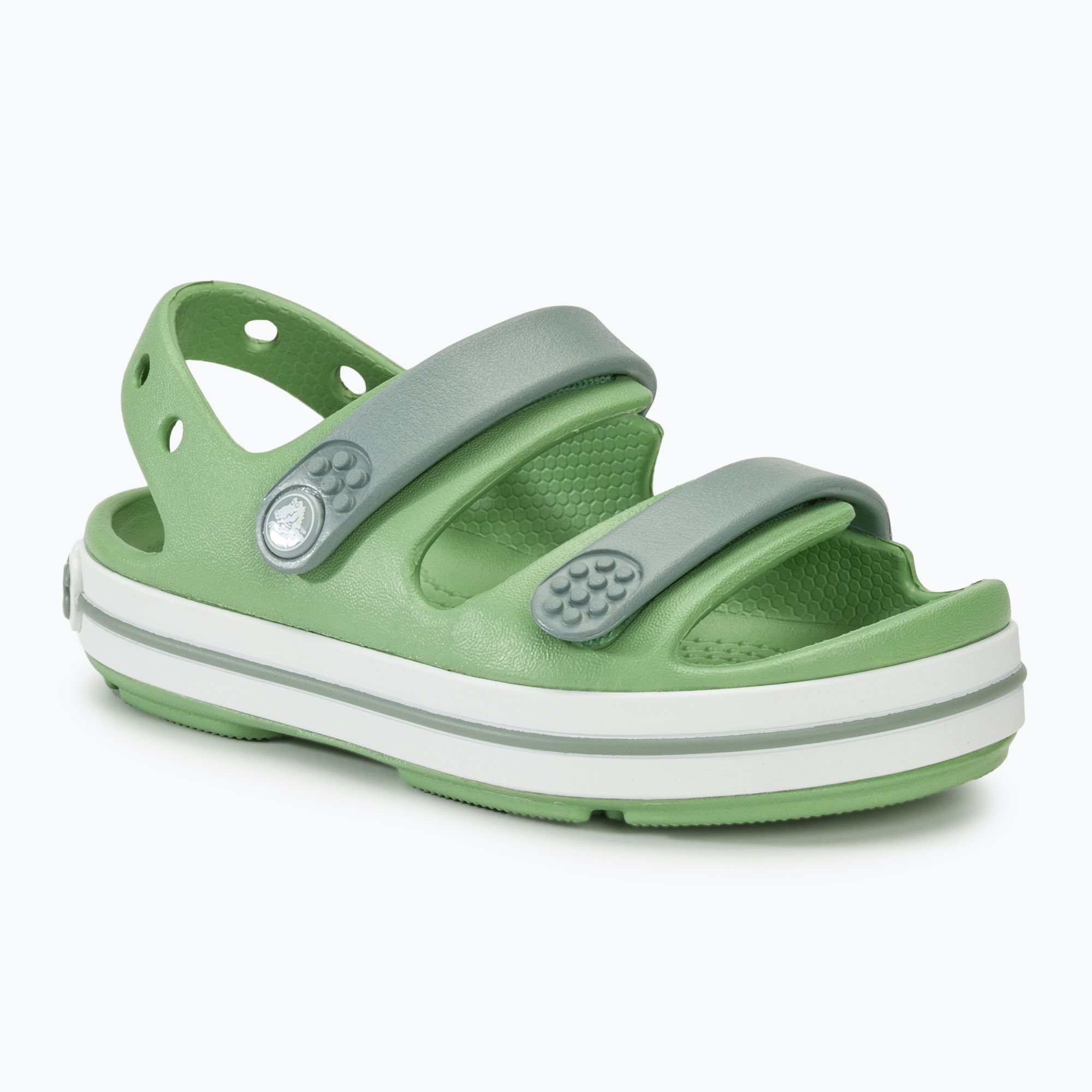 Sandały dziecięce Crocs Crocband Cruiser Toddler fair green/dusty green 
