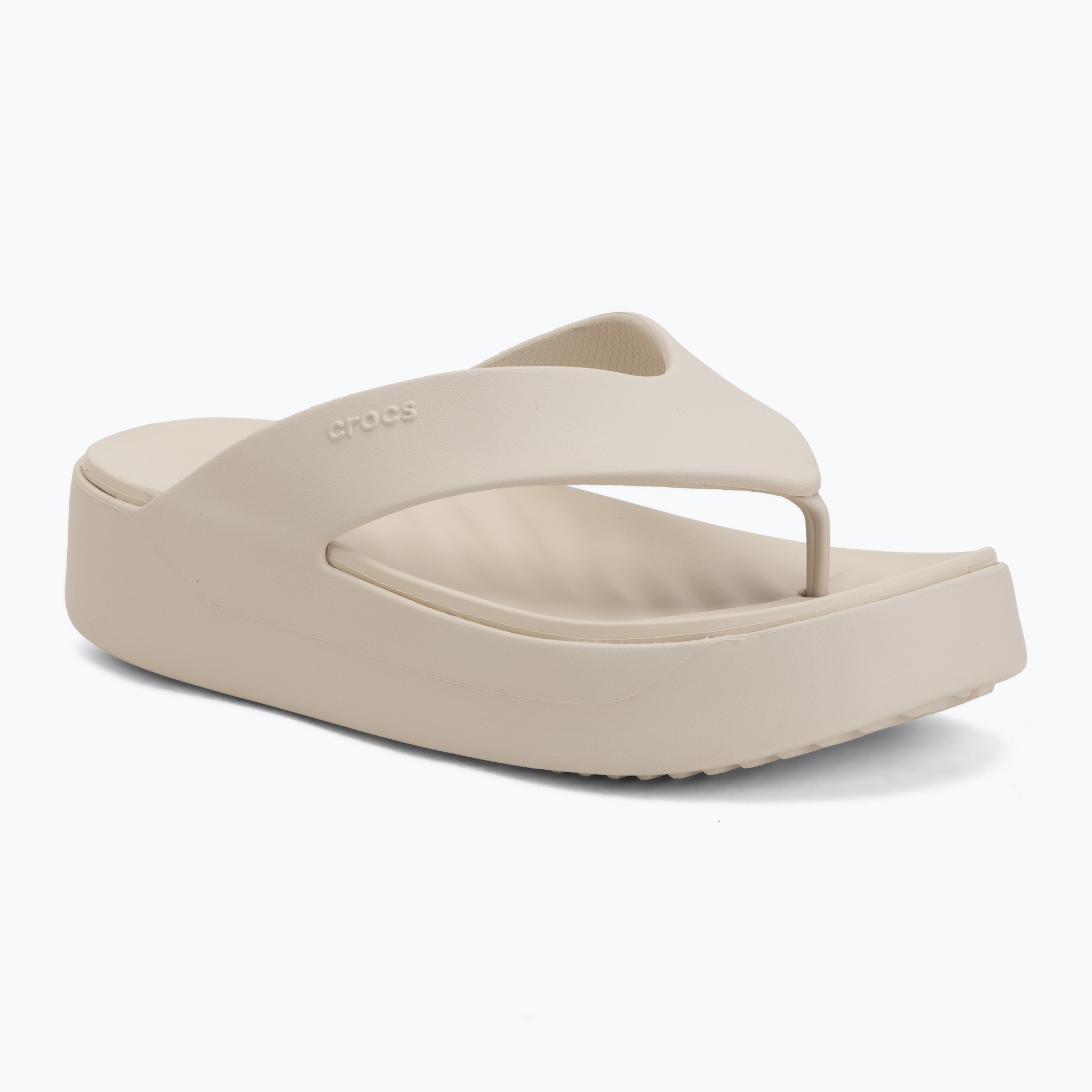 Japonki damskie Crocs Gateway Platform stucco 