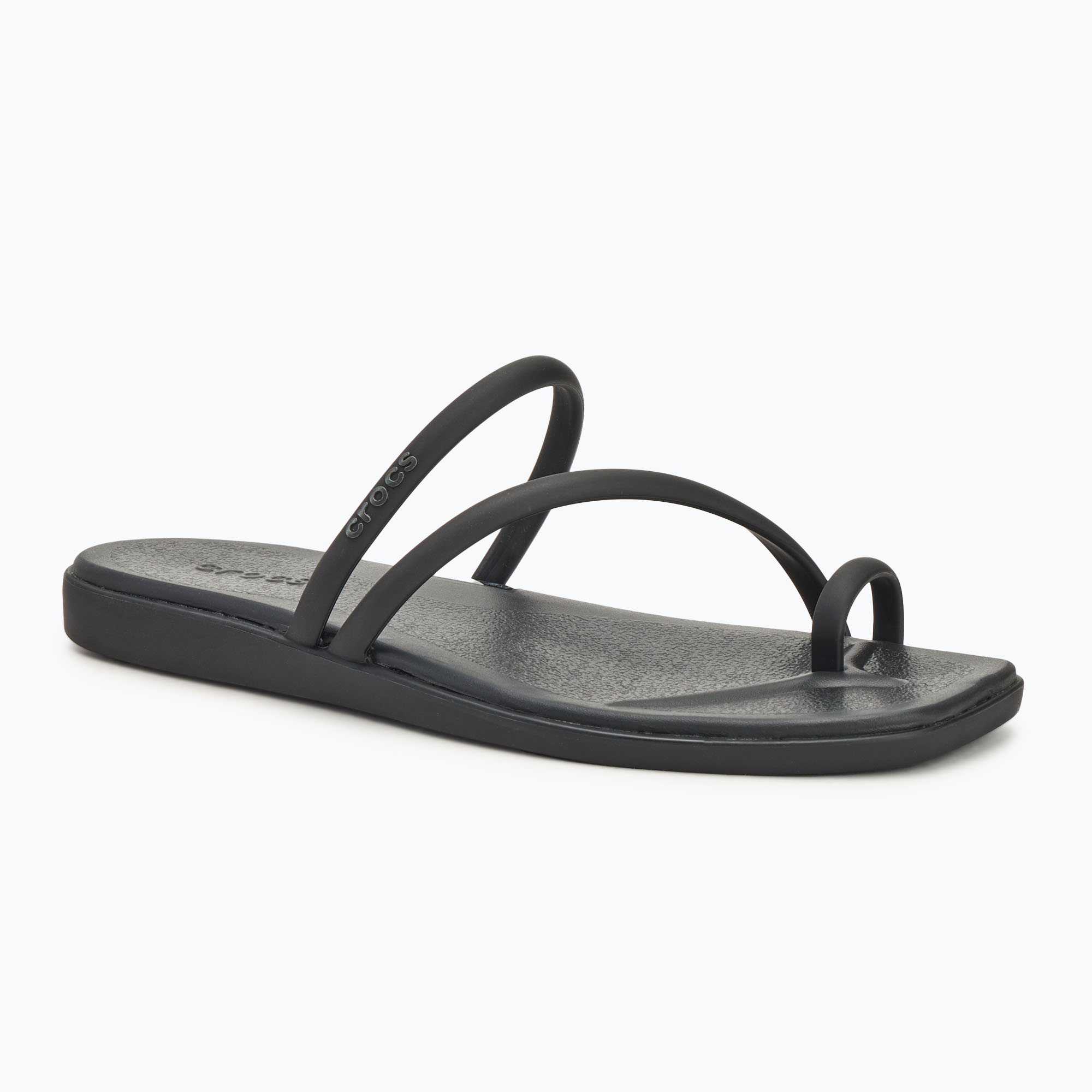 Klapki damskie Crocs Miami Toe Loop Sandal black 