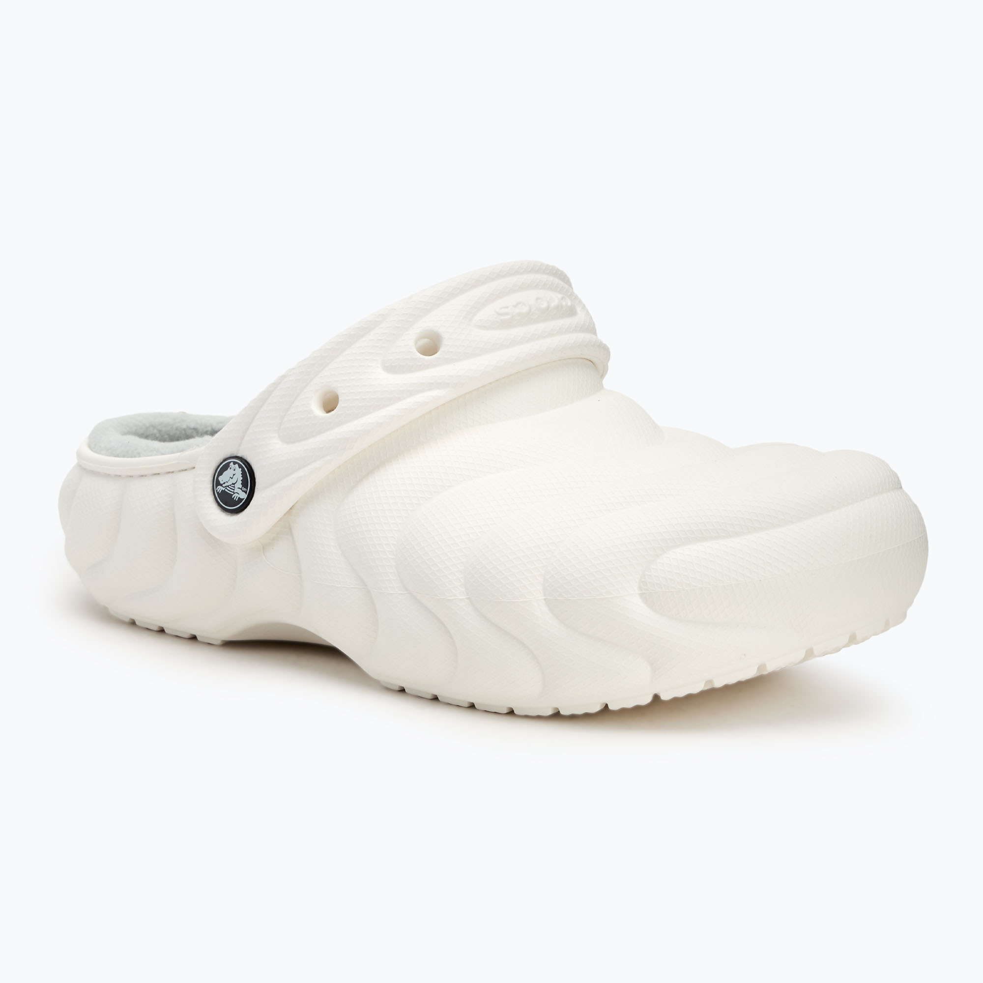 Klapki Crocs Classic Lined Overpuff Clog white 