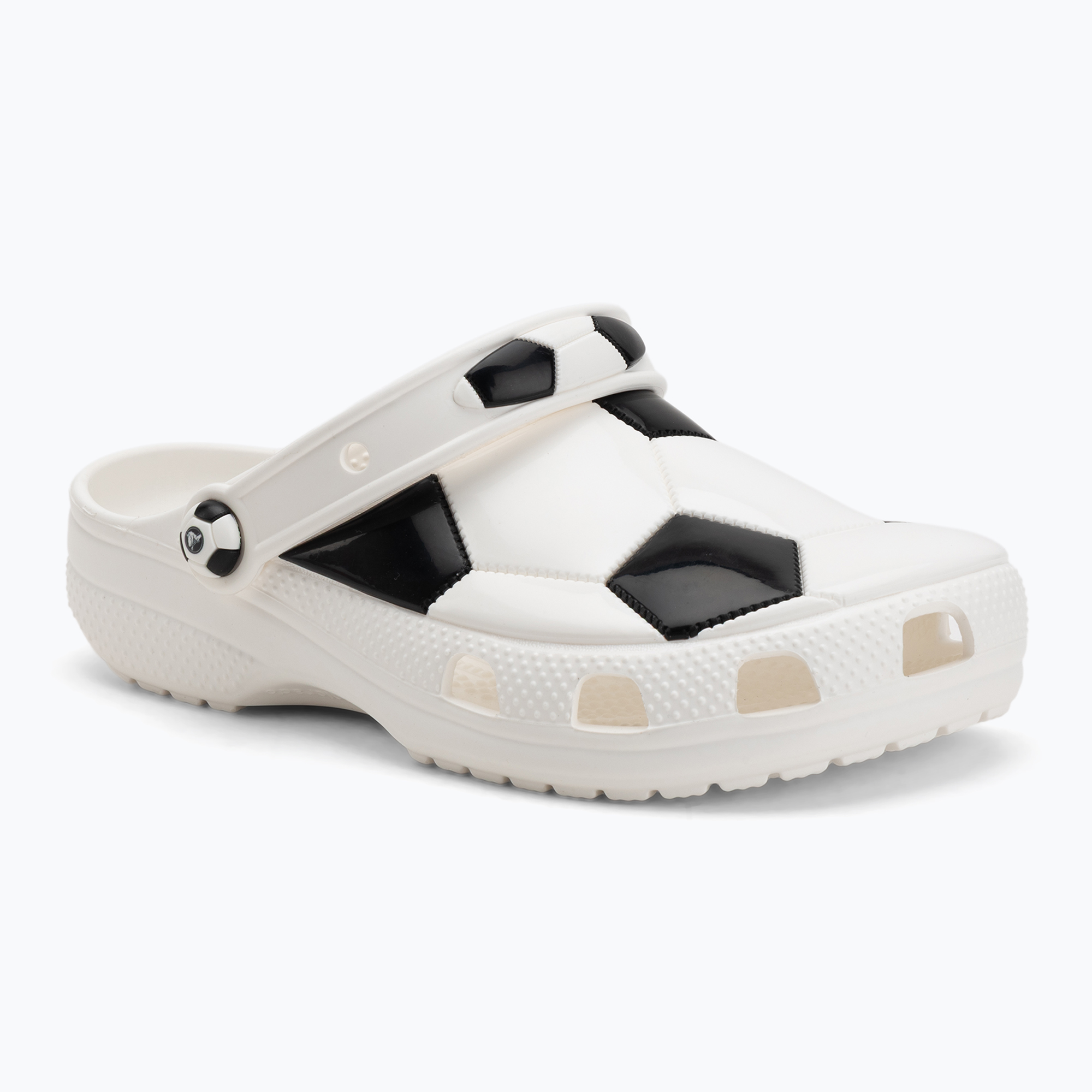 Klapki dziecięce Crocs Classic Basketball Clog Kids white/black