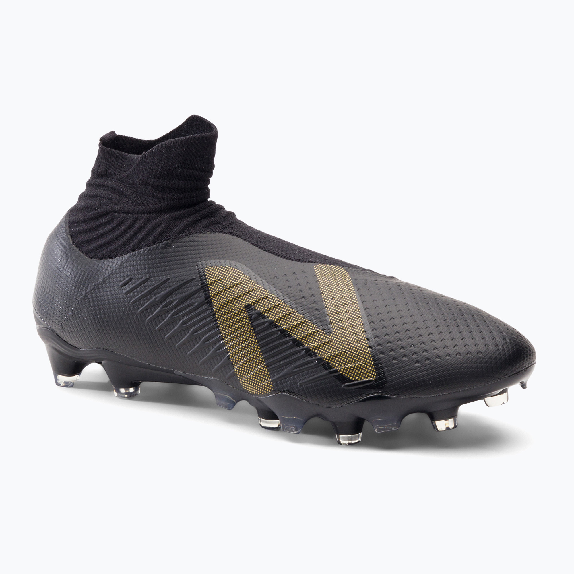 Buty piłkarskie męskie New Balance Tekela V4 Pro FG black/gold 