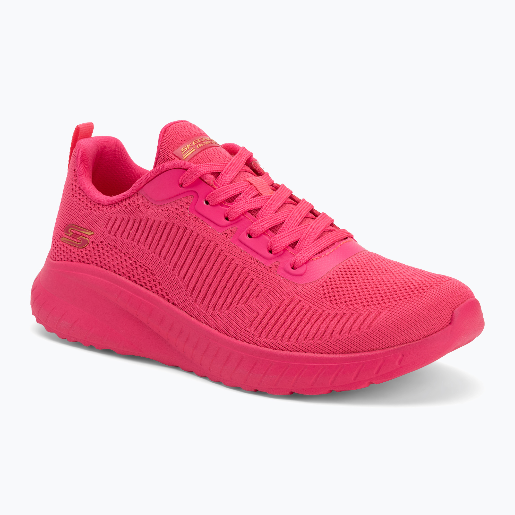 Buty damskie SKECHERS Bobs Squad Chaos Cool Rythms pink 