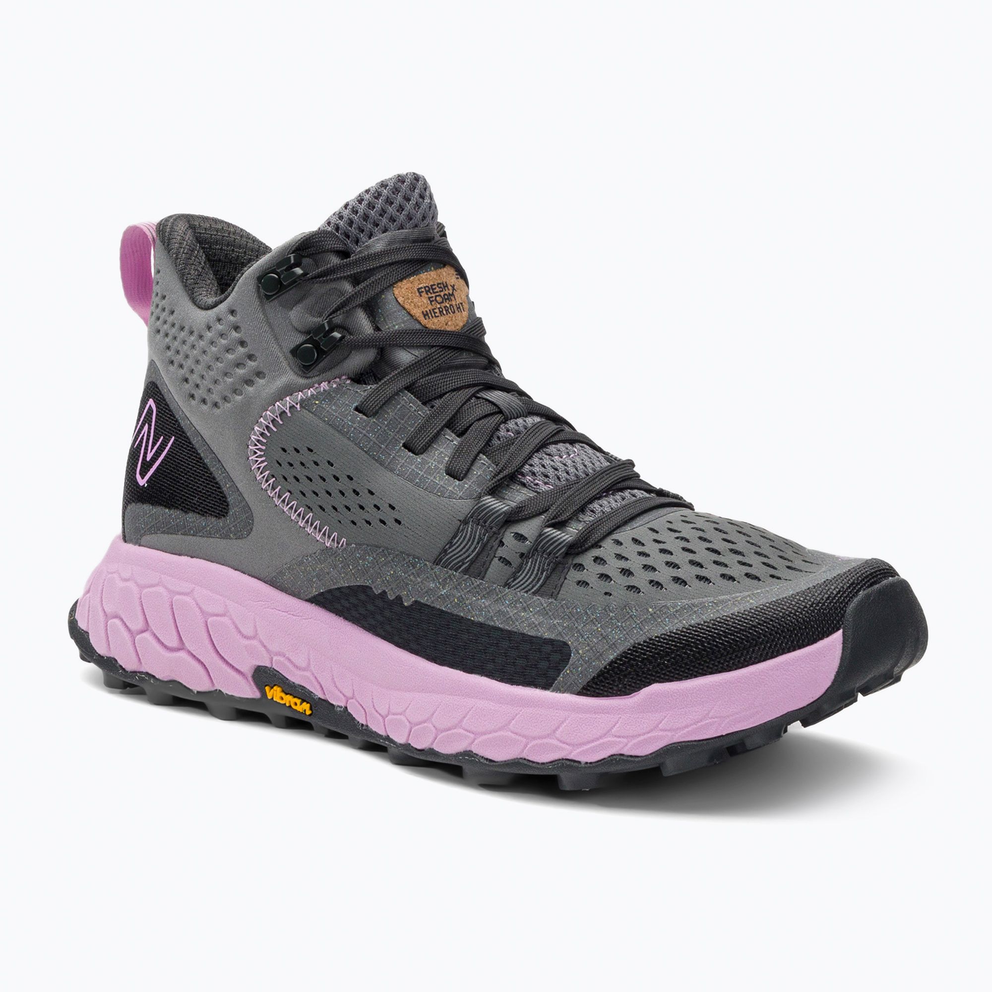 Buty do biegania damskie New Balance Fresh Foam X Hierro Mid harbor grey 