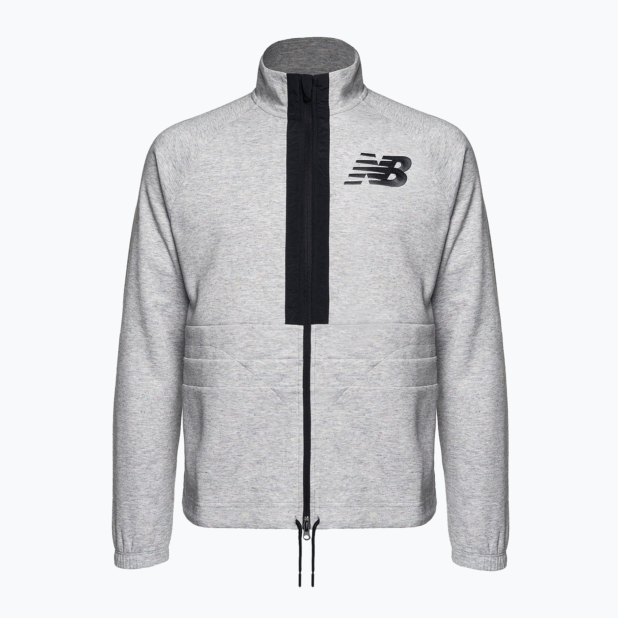 Kurtka treningowa New Balance Uni-Ssentials Moments spinnex grey 