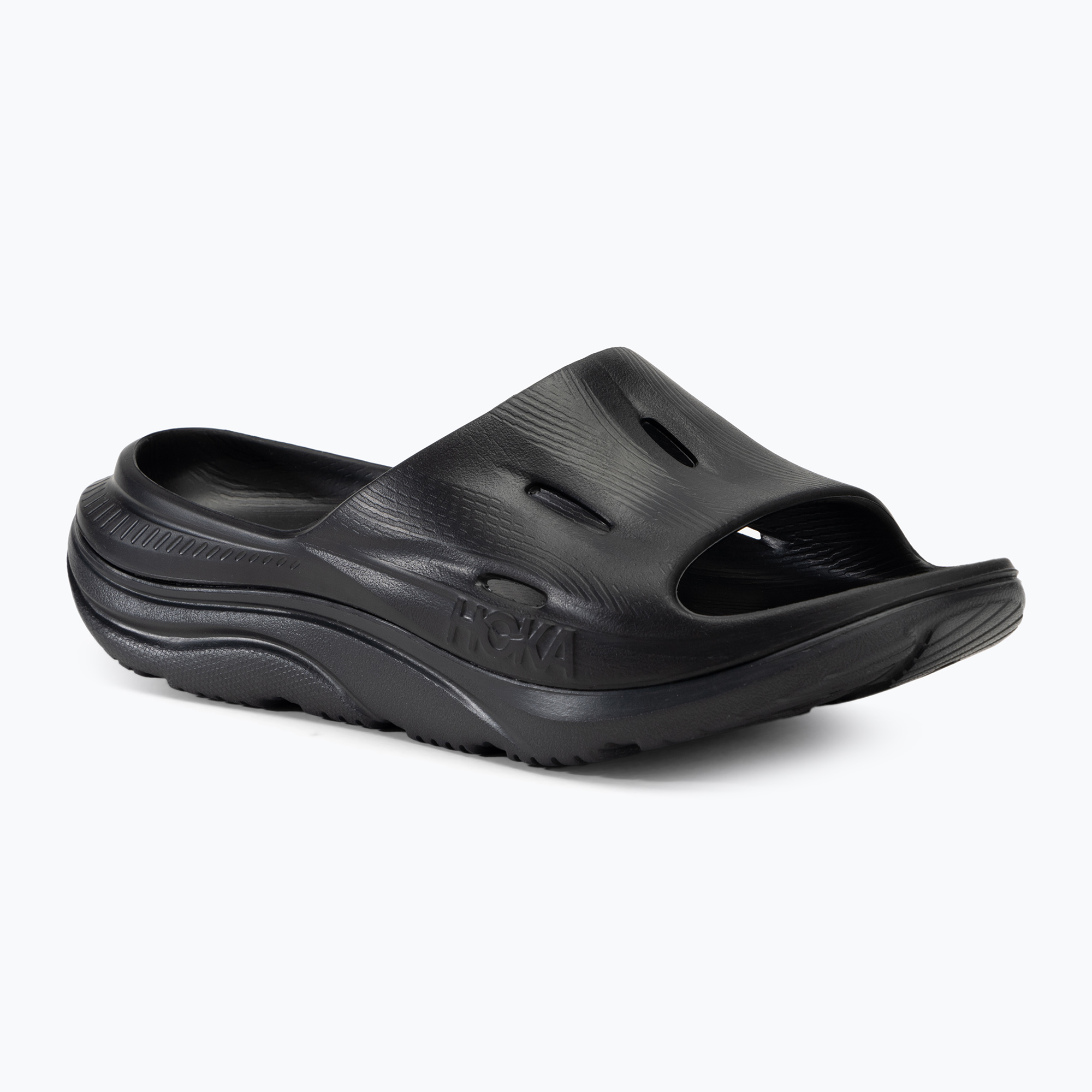 Klapki dziecięce HOKA Ora Recovery Slide 3 black/black 