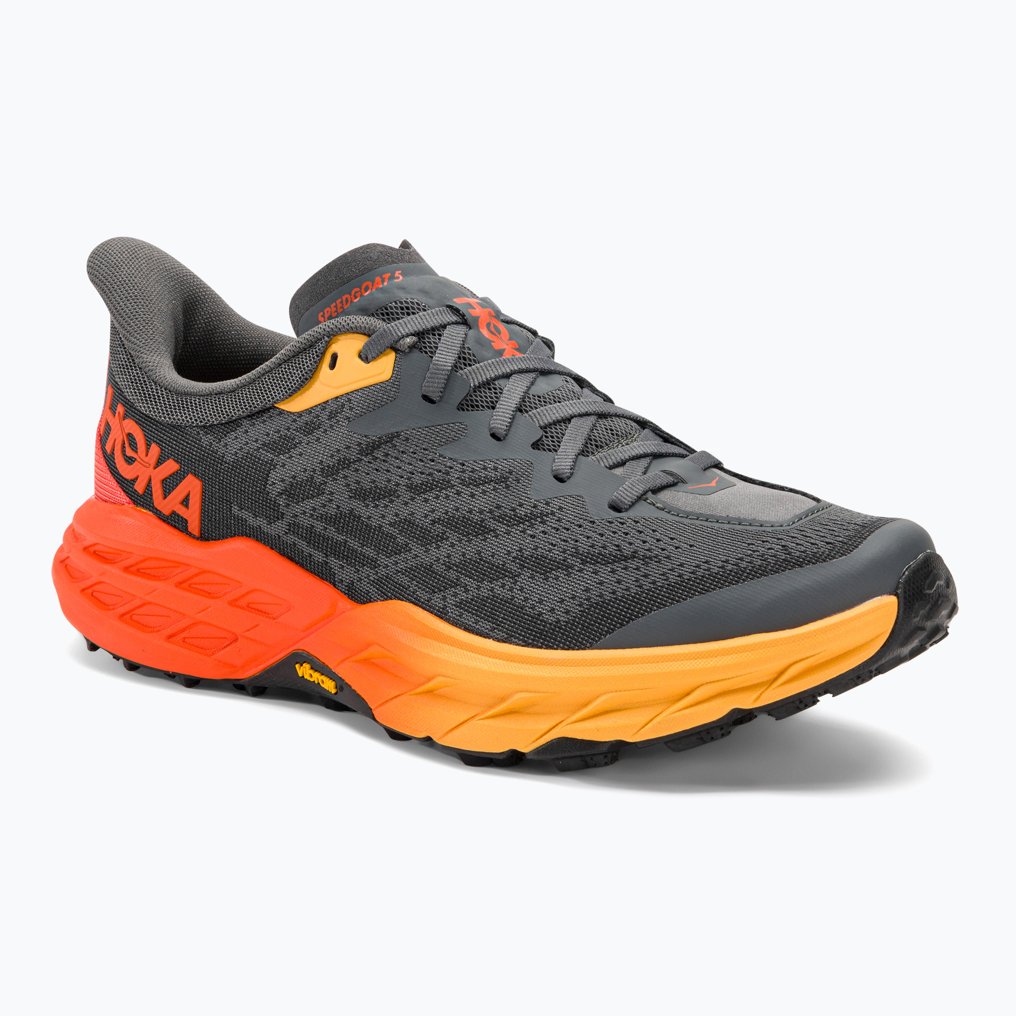Buty do biegania męskie HOKA Speedgoat 5 castlerock/flame 