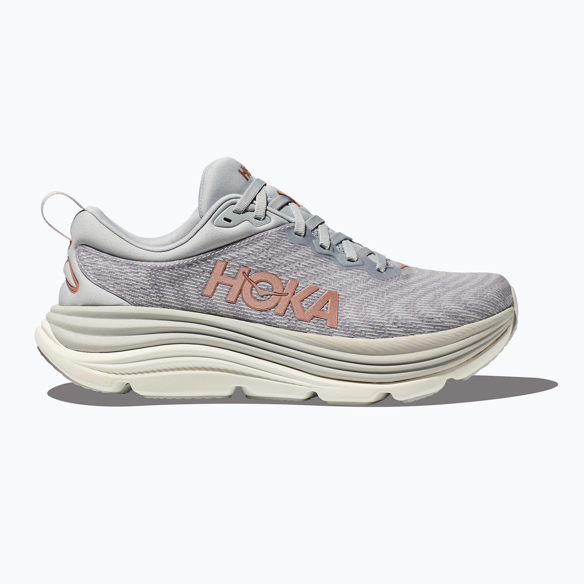 Dámska bežecká obuv HOKA Gaviota 5 harbor mist/rose gold (Gaviota 5 1134235-HMRG)
