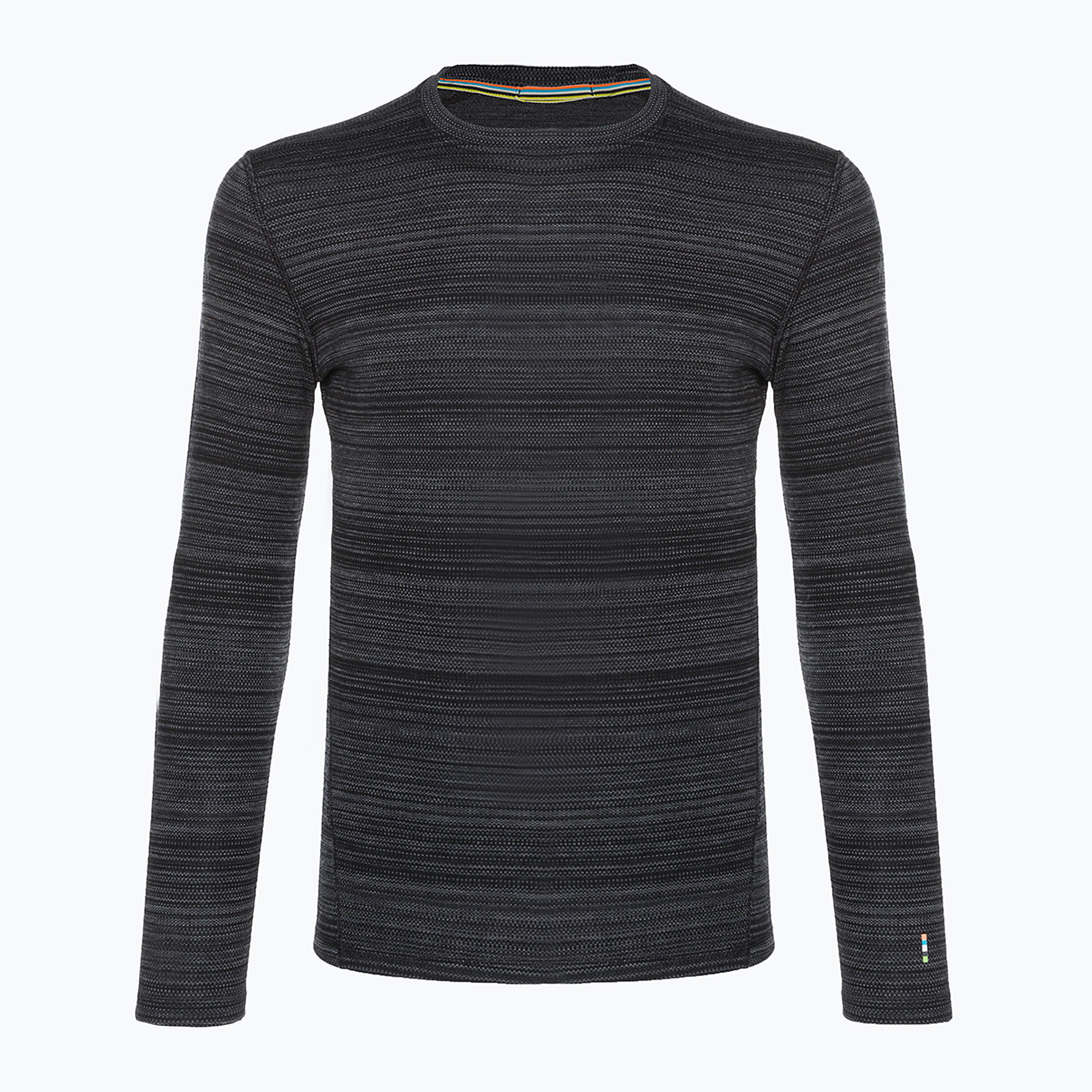 Men's Smartwool Merino 250 Baselayer Crew Boxed thermal T-shirt black colour shift (L)