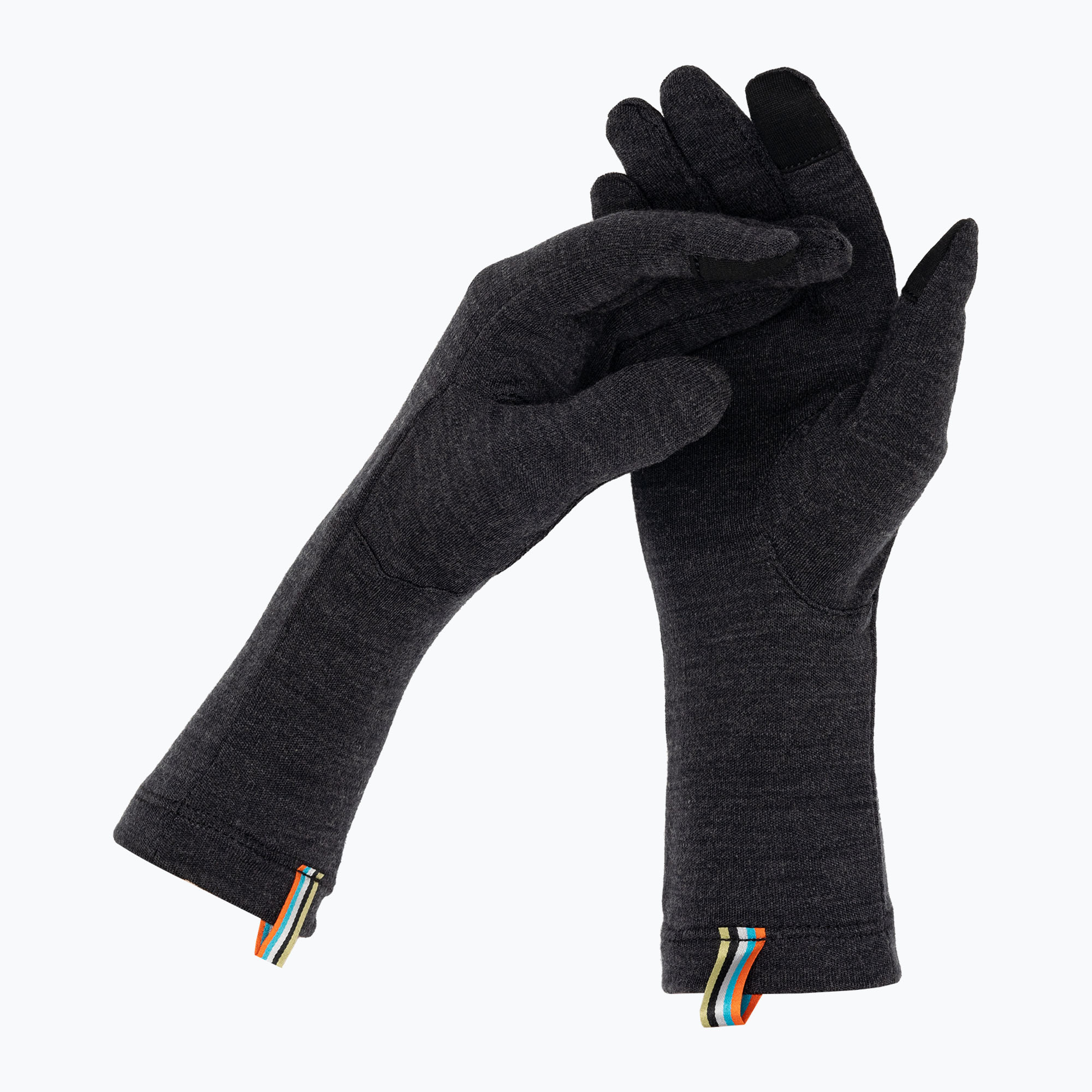Rękawiczki trekkingowe Smartwool Thermal Merino charcoal heather 