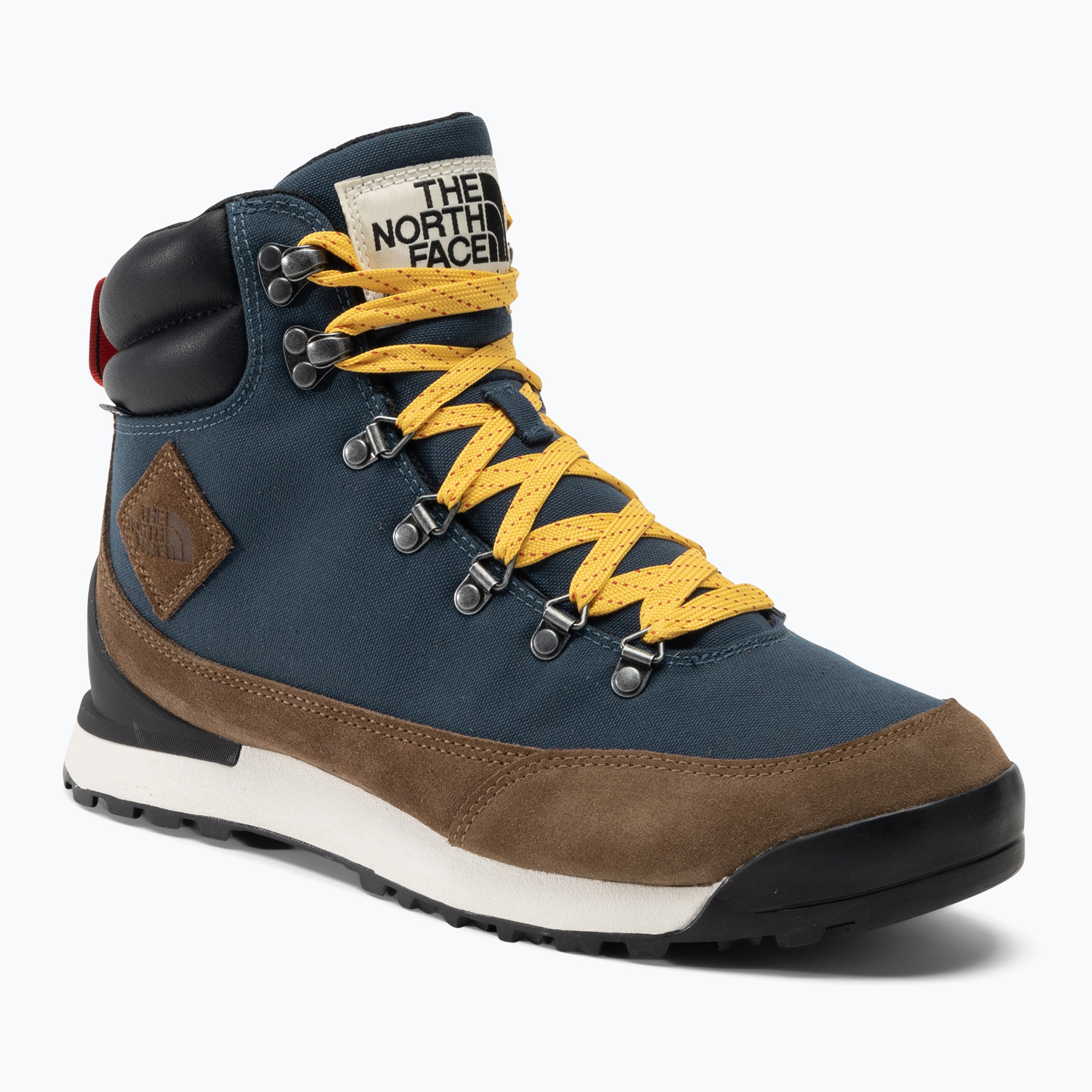 Buty męskie The North Face Back To Berkeley IV Textile WP shady blue/monks robe brown 