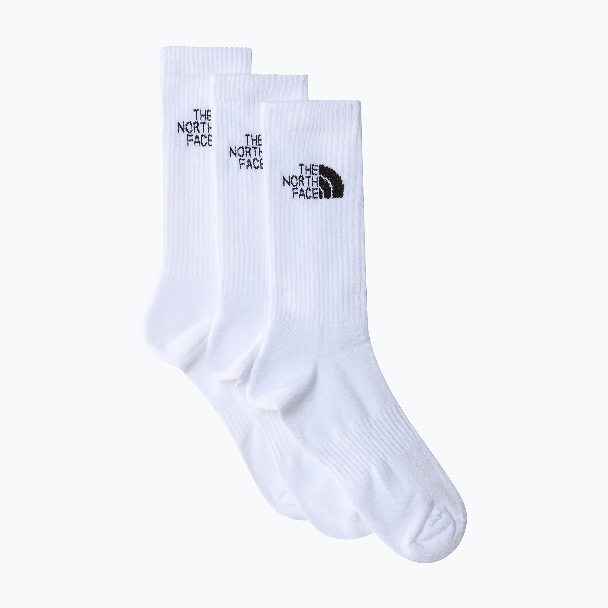 Чорапи за трекинг The North Face Multi Sport Cush Crew Sock 3 чифта white