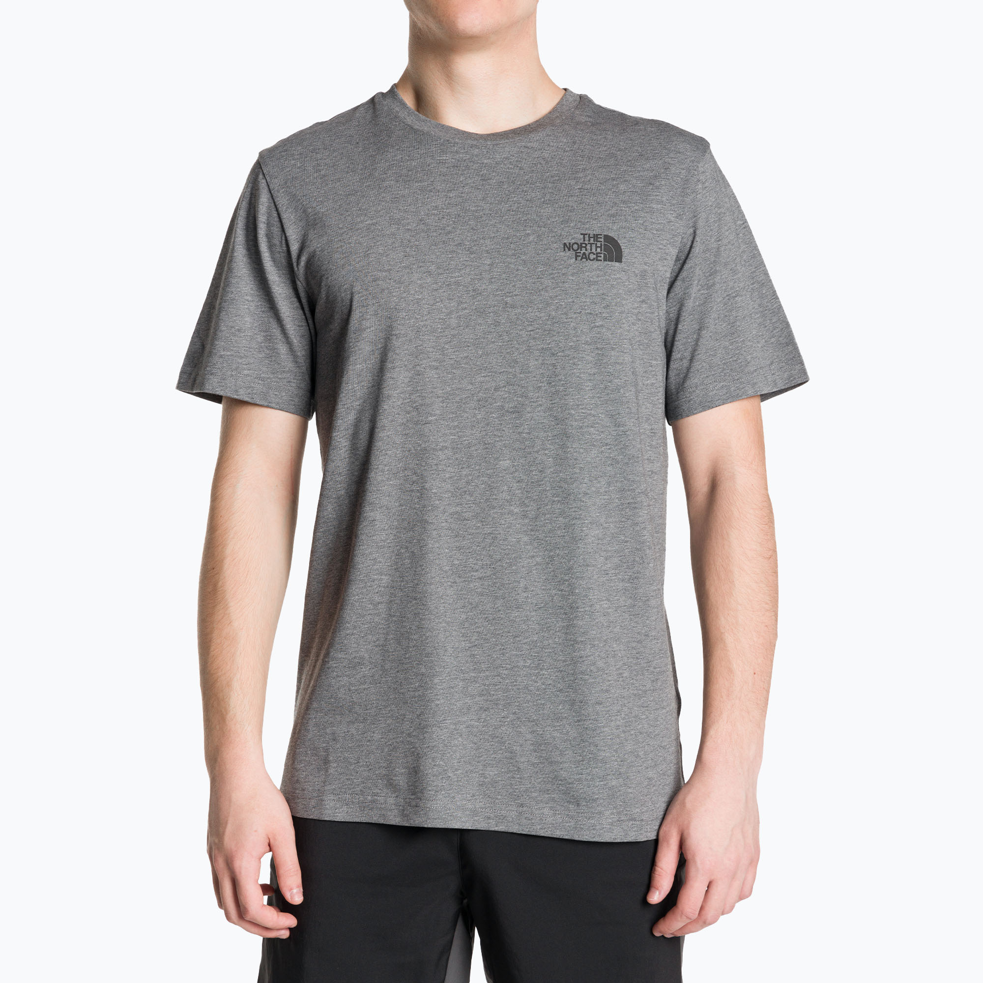 Koszulka męska The North Face Simple Dome Tee medium grey heather 