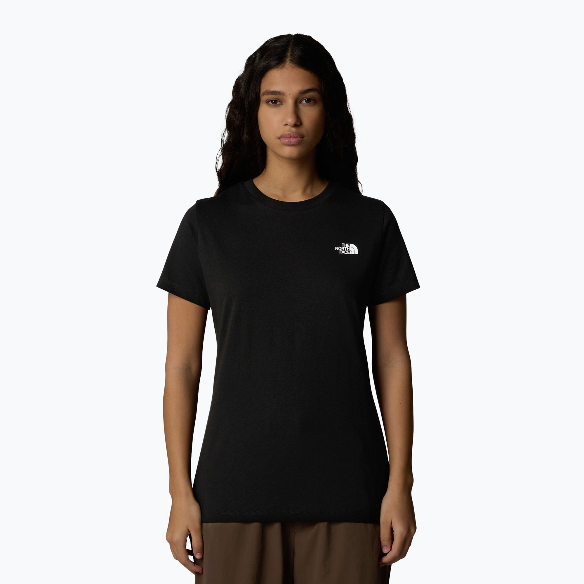 Koszulka damska The North Face Simple Dome Slim Tee tnf black 