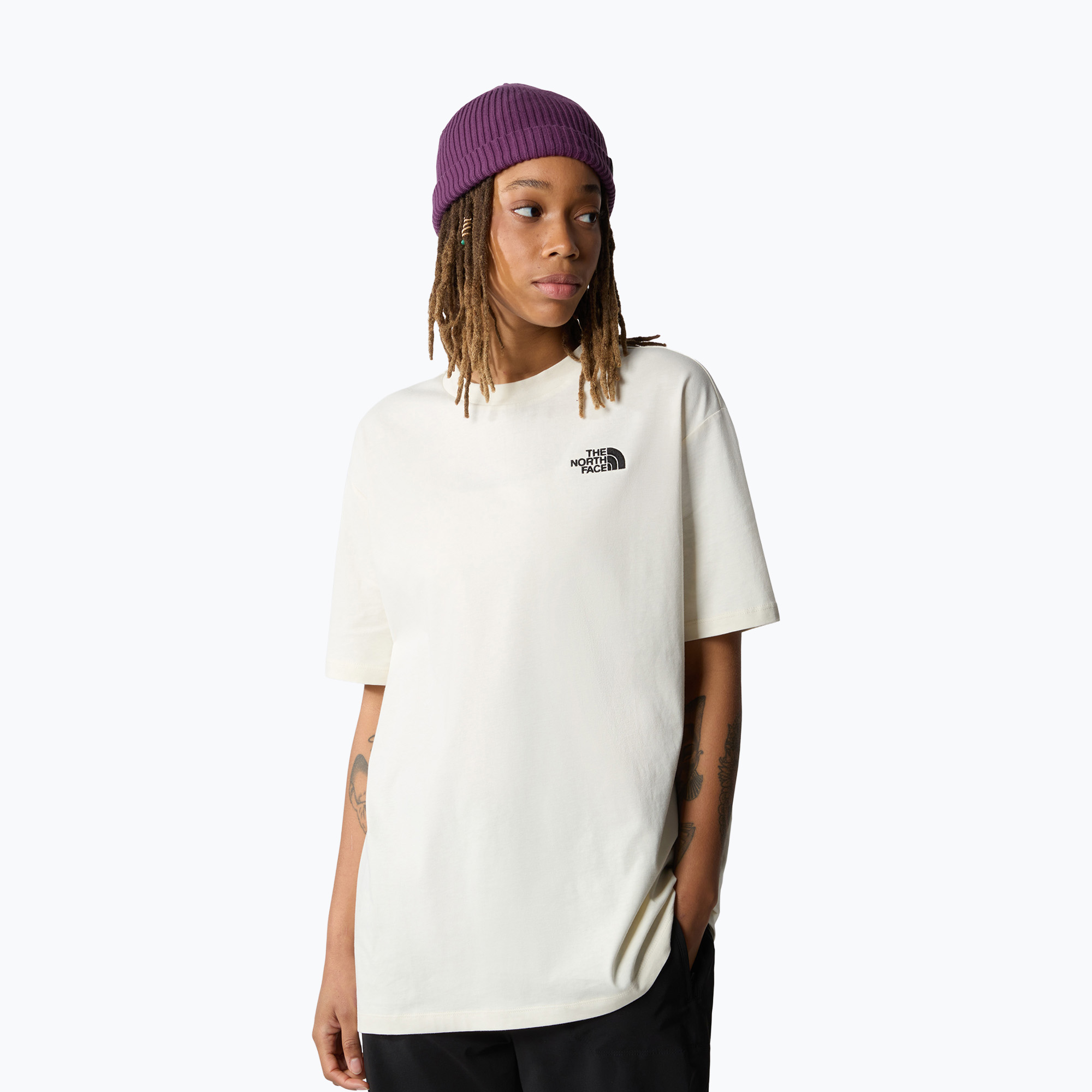 Дамска тениска The North Face Essential Oversize Tee white dune