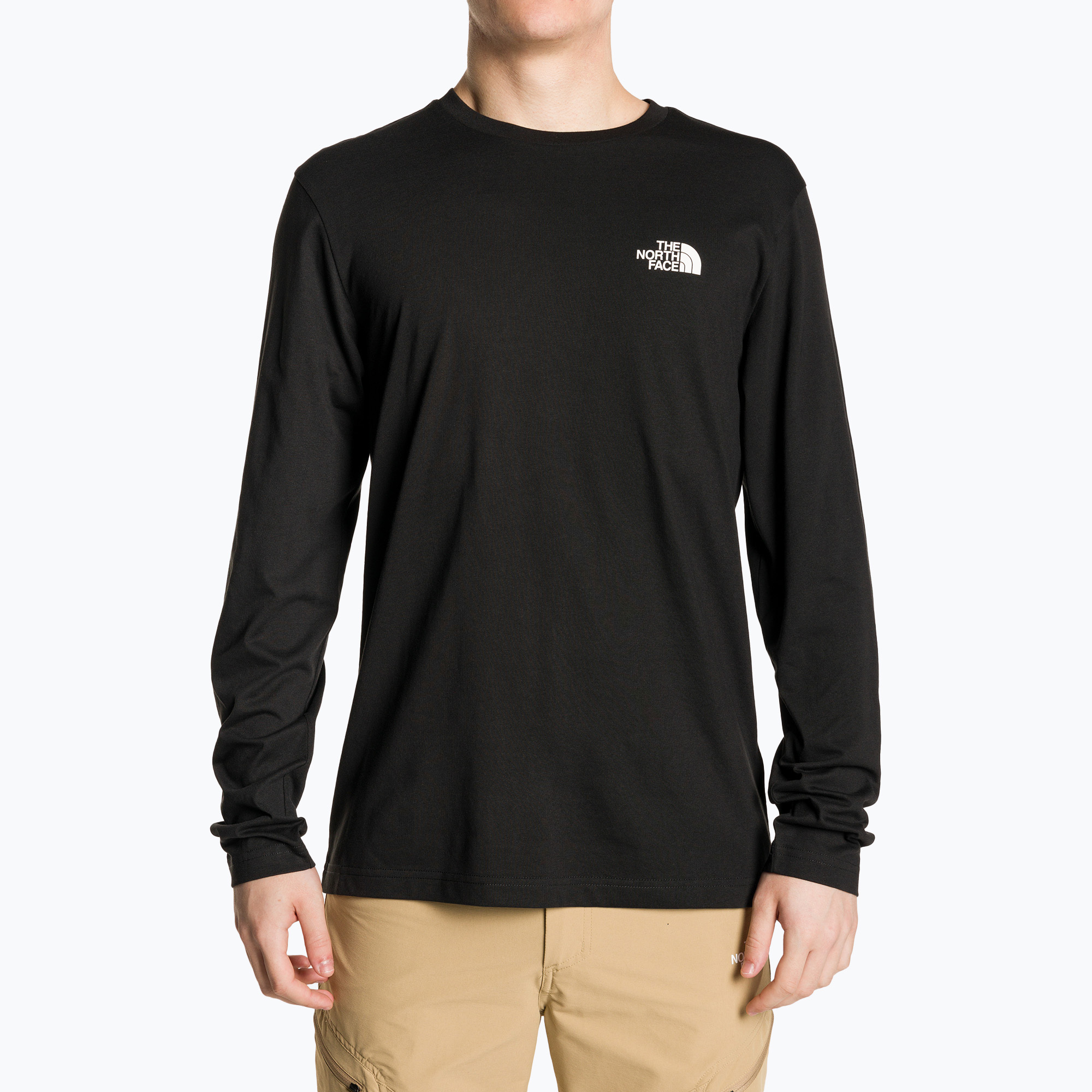 Longsleeve męski The North Face Simple Dome black 